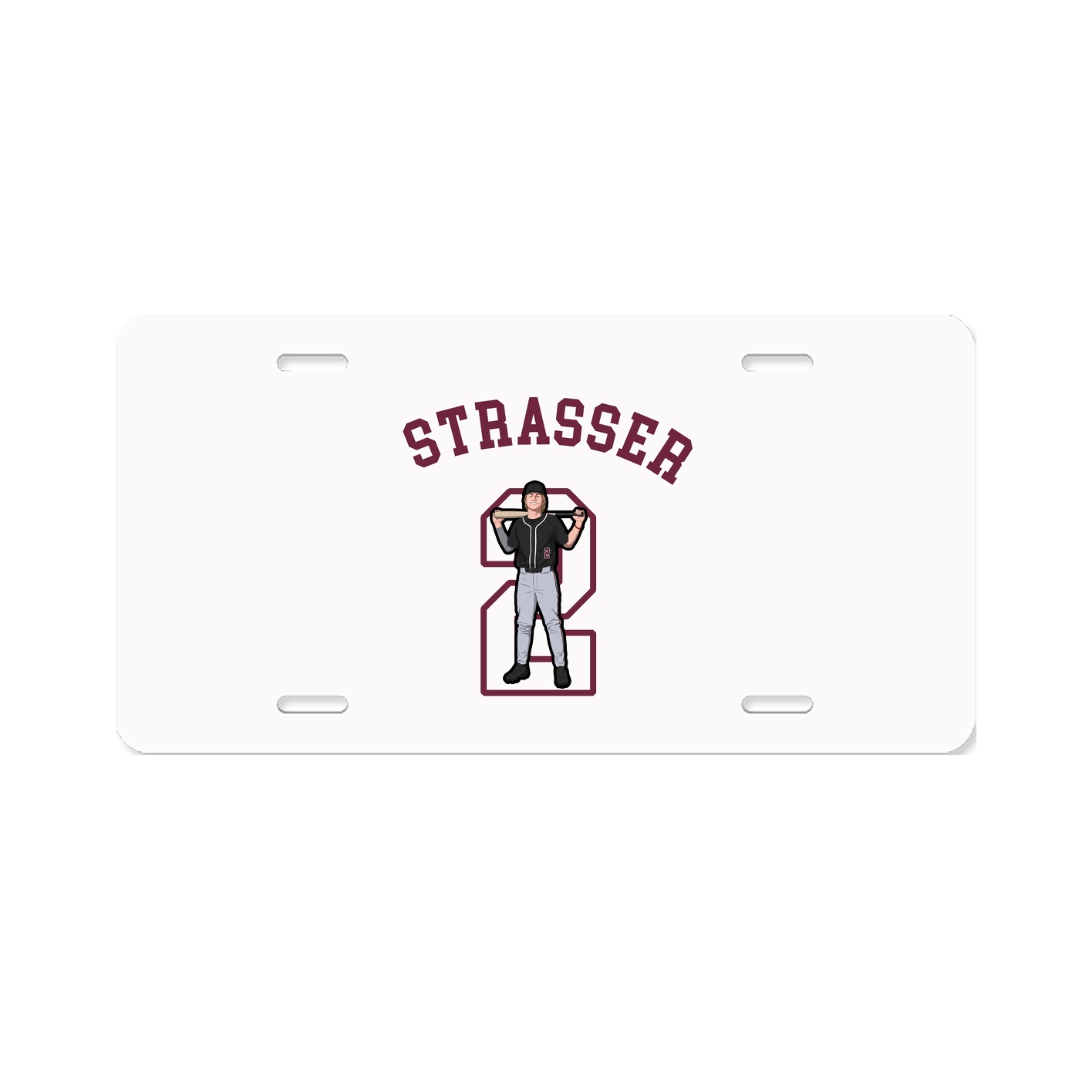 License Plate — Shirsey Arch in Classic