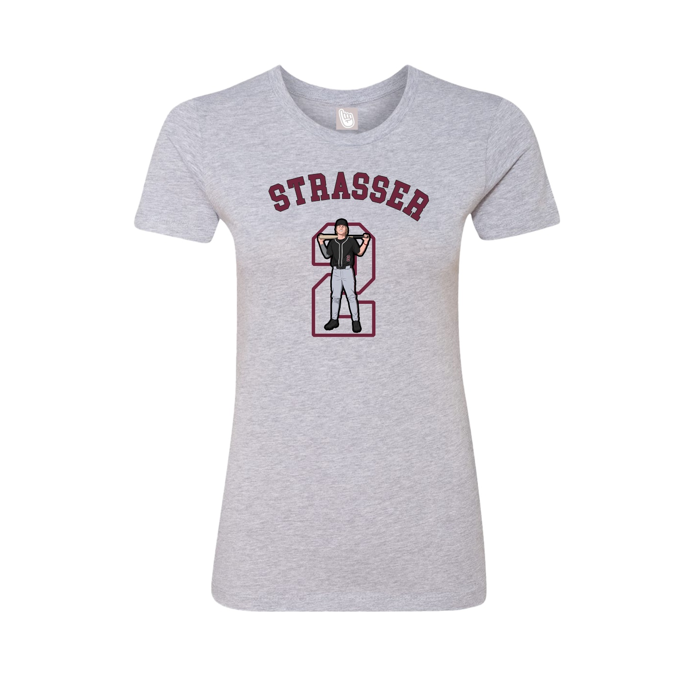 Womens Tee — Shirsey Arch in Grey
