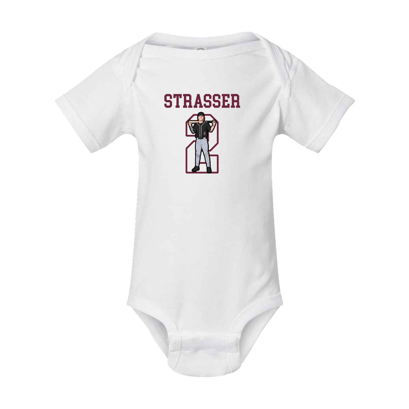 Baby Onesie — Shirsey in White