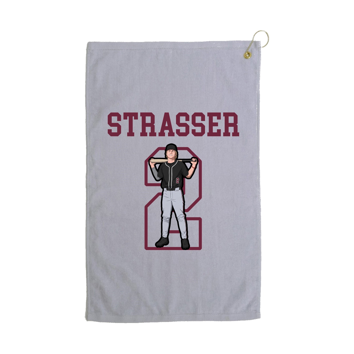 Golf Towel — Shirsey in Grey