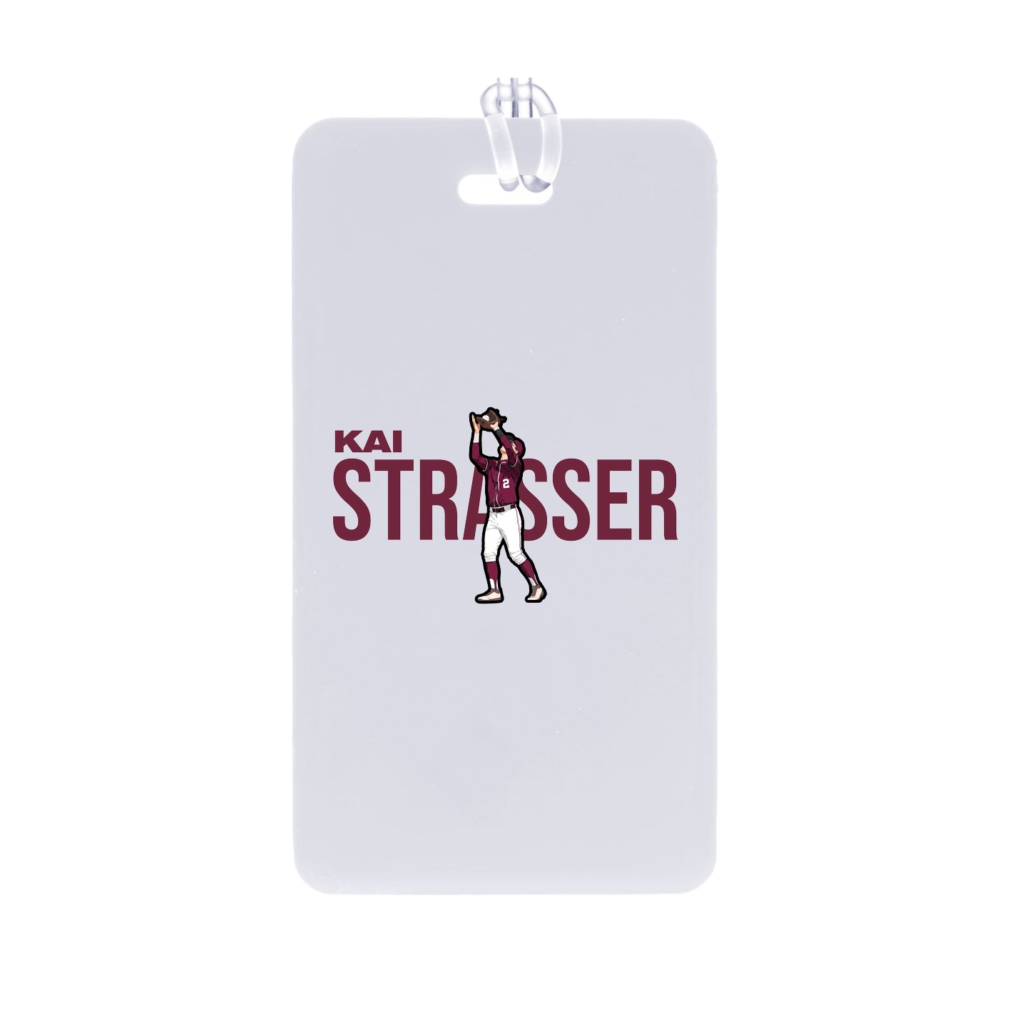 Bag Tag — Player Name in Classic