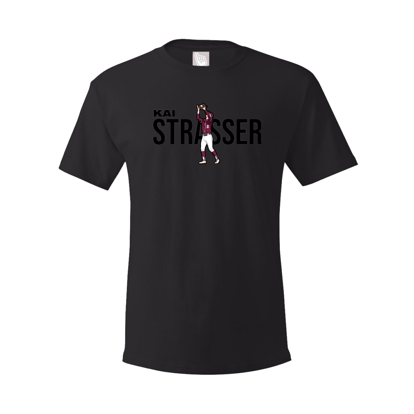 Youth Tee — Player Name in Black