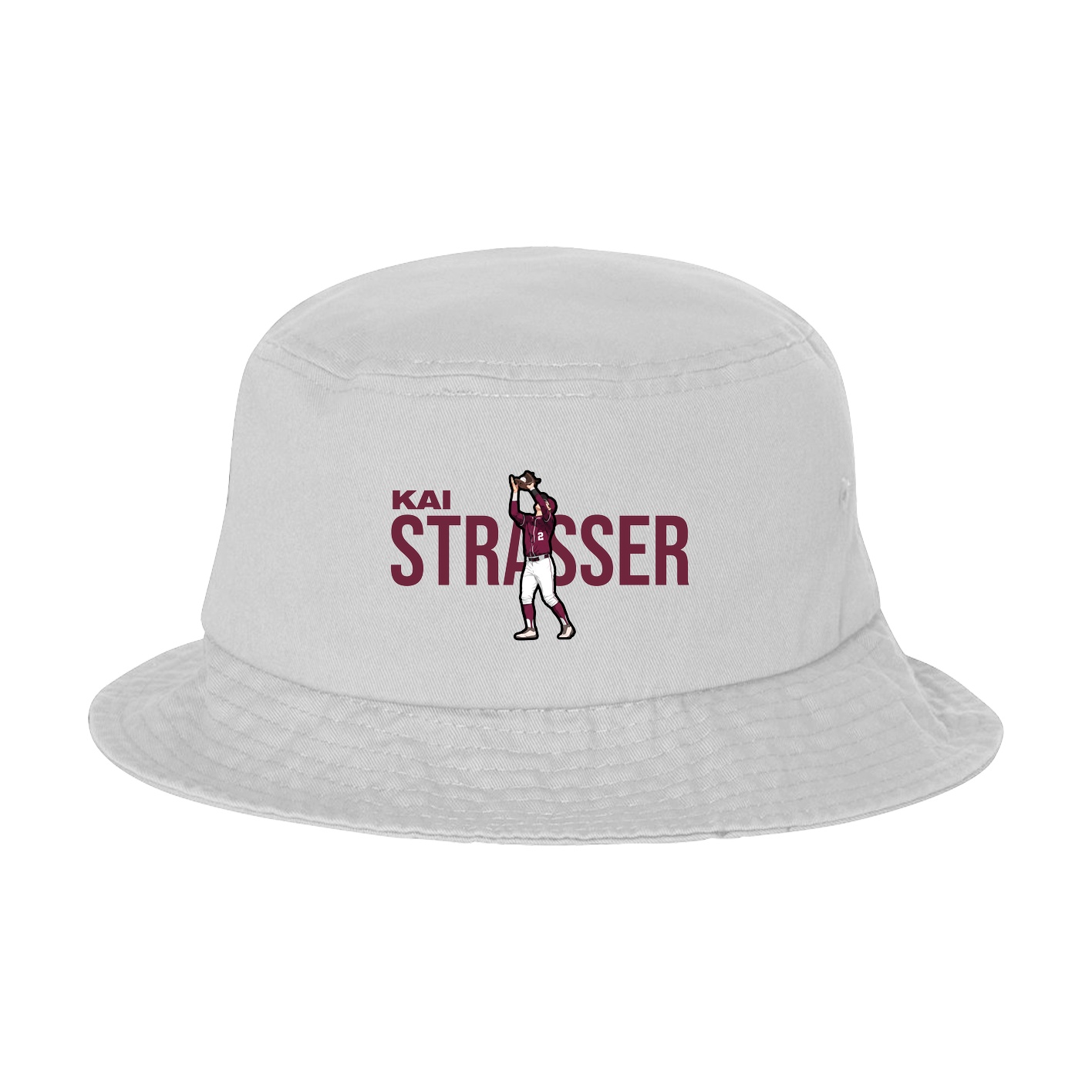 Bucket Cap — Player Name in White