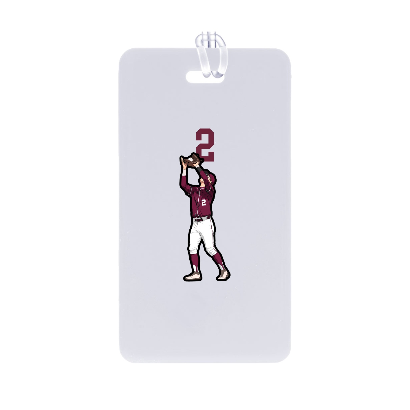 Bag Tag — Number Top in Classic