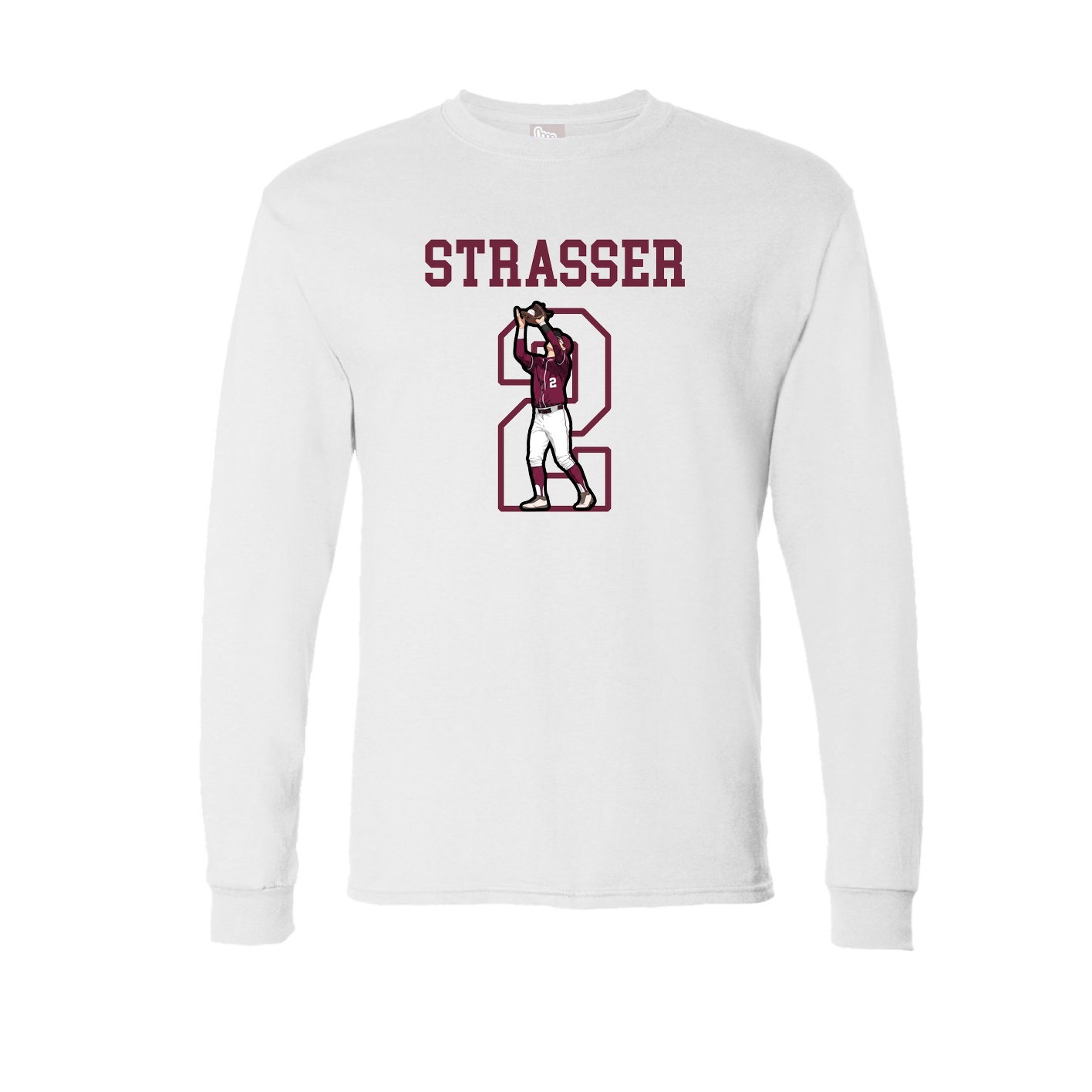 Long Sleeve Tee — Shirsey in White