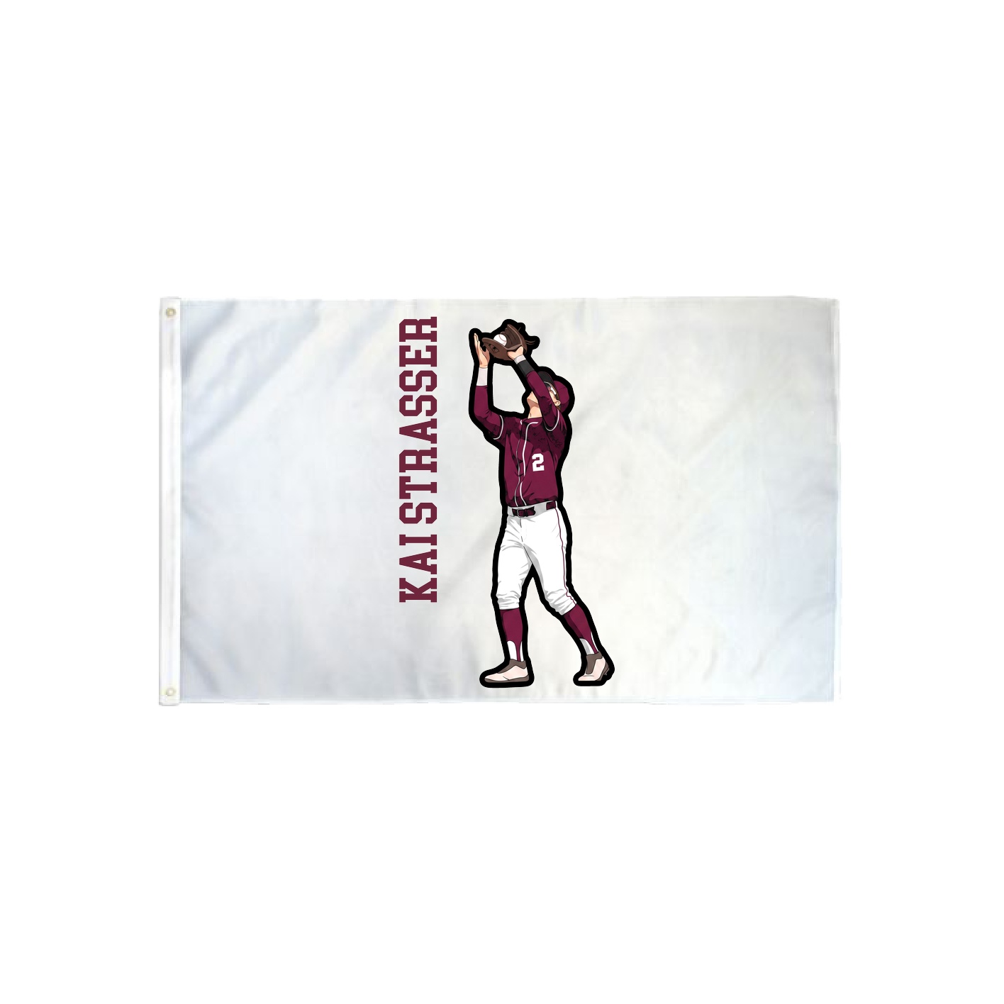 3x5 Flag — Name Vertical in Classic