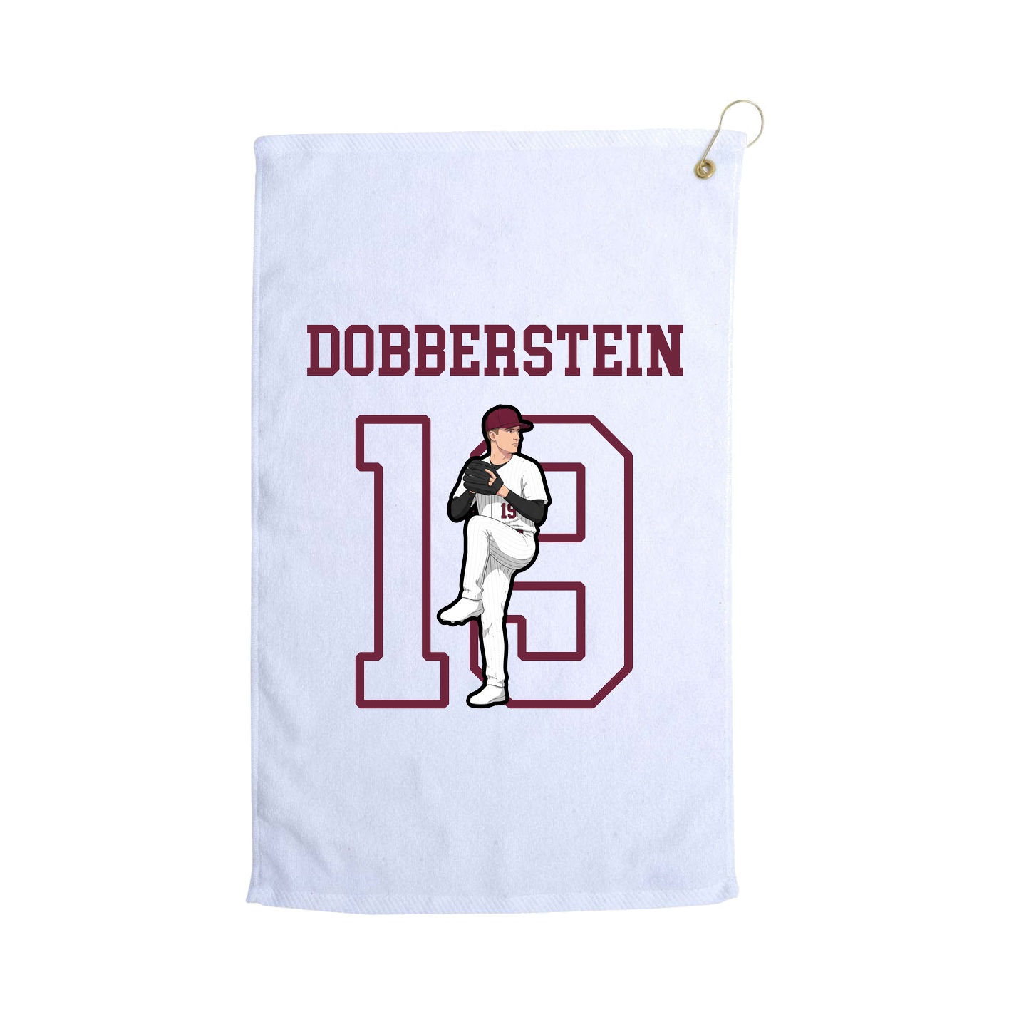 Golf Towel — Shirsey in White