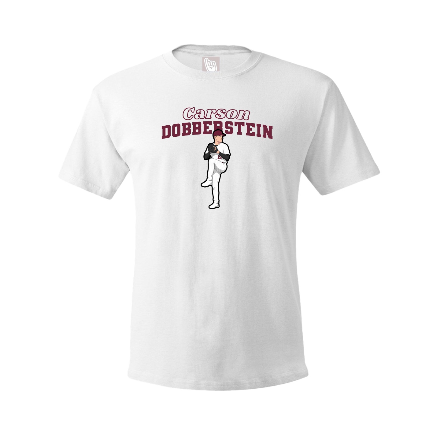 Tee — Name Arch in White
