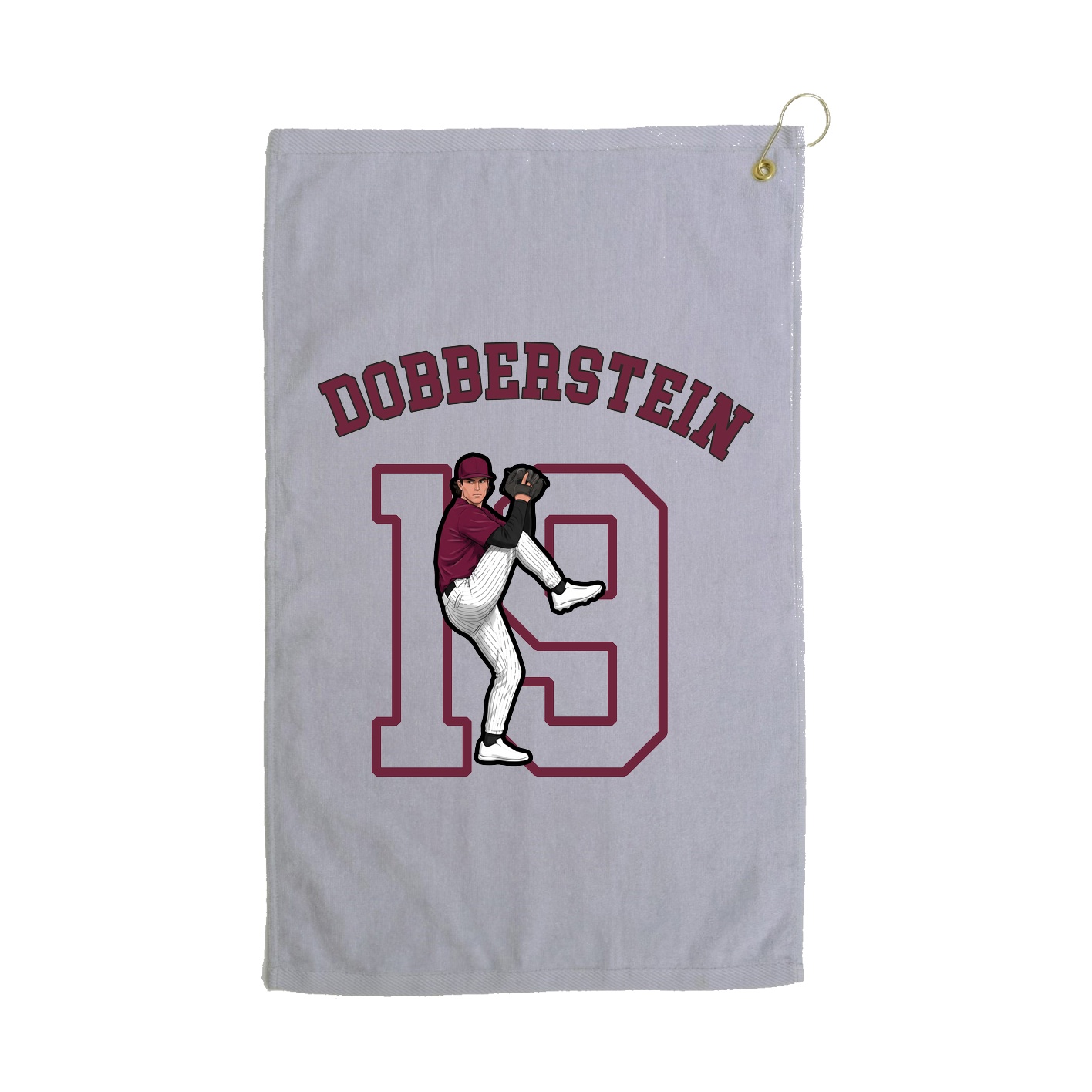 Golf Towel — Shirsey Arch in Grey