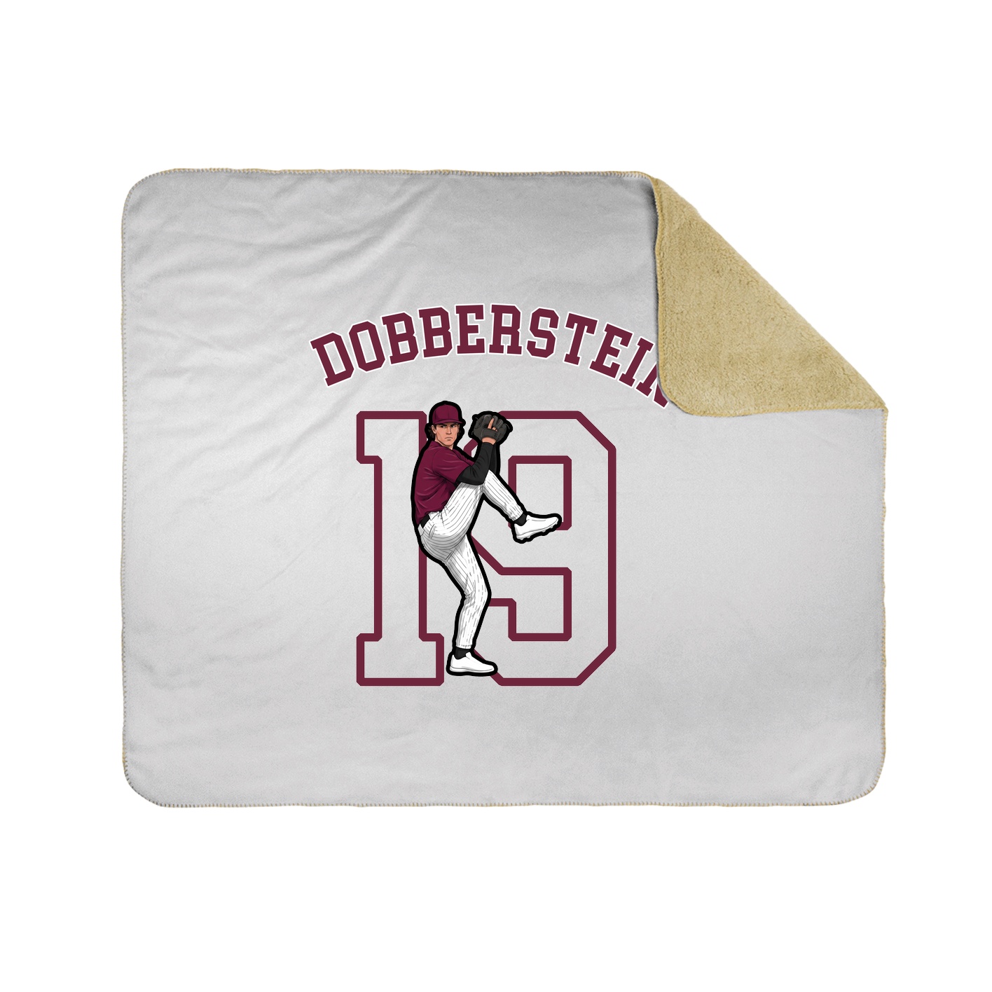Throw Blanket — Shirsey Arch in White