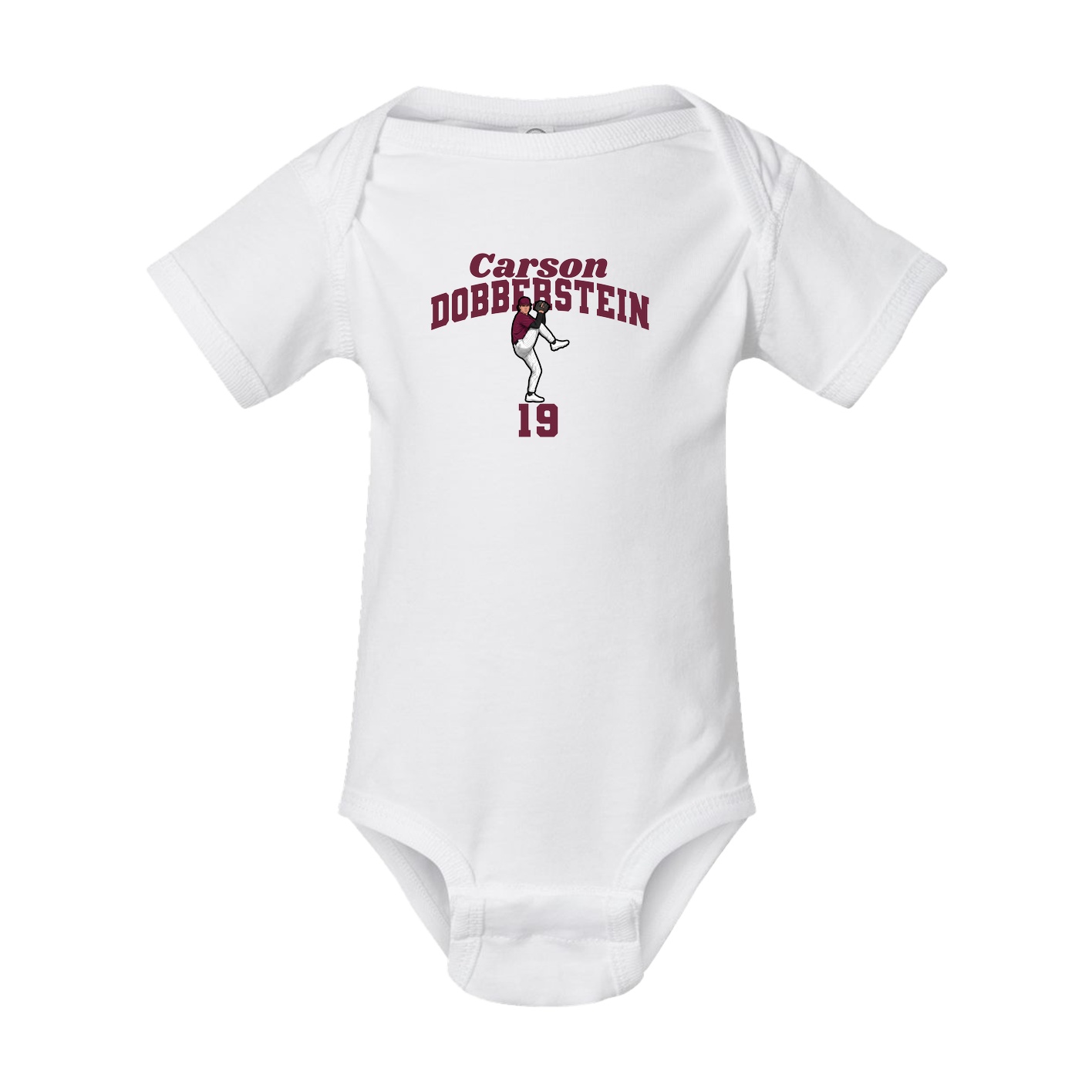 Baby Onesie — Signature Arch in White