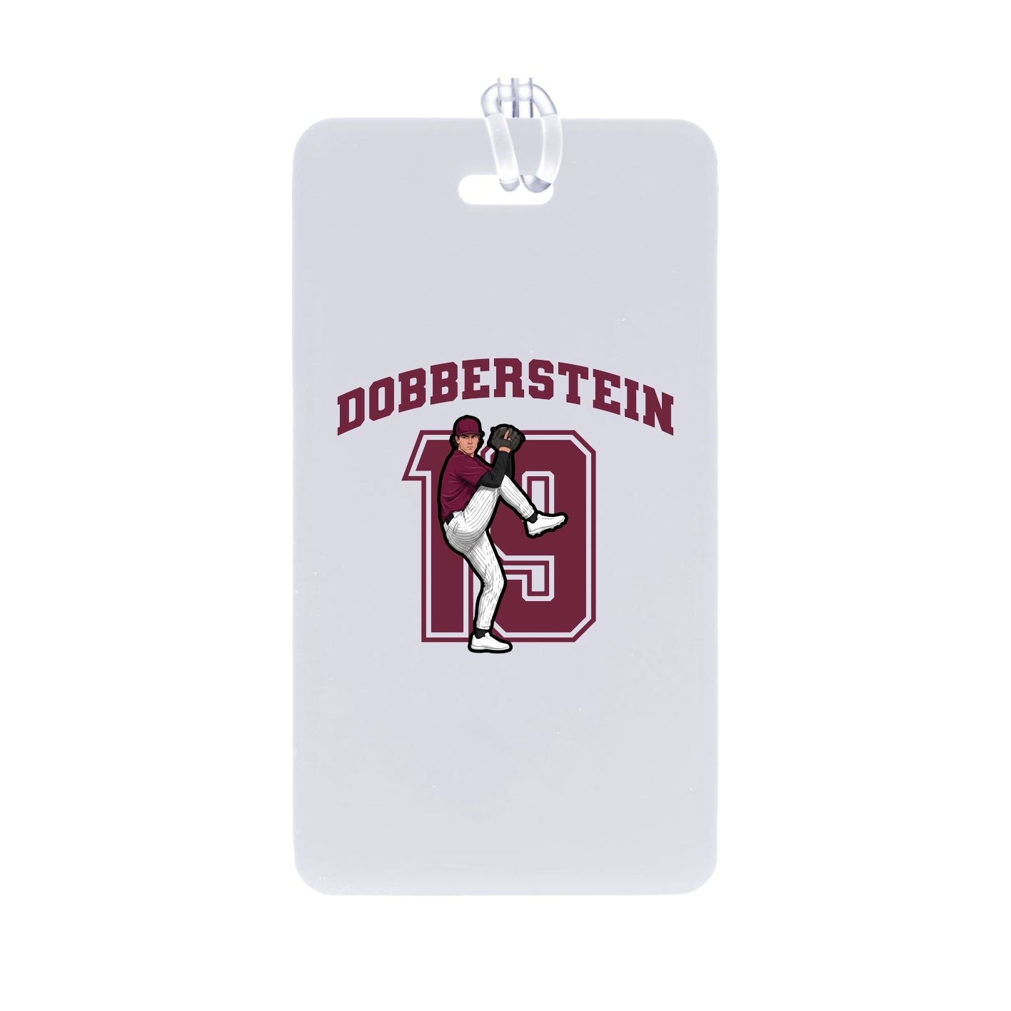 Bag Tag — Number in Classic