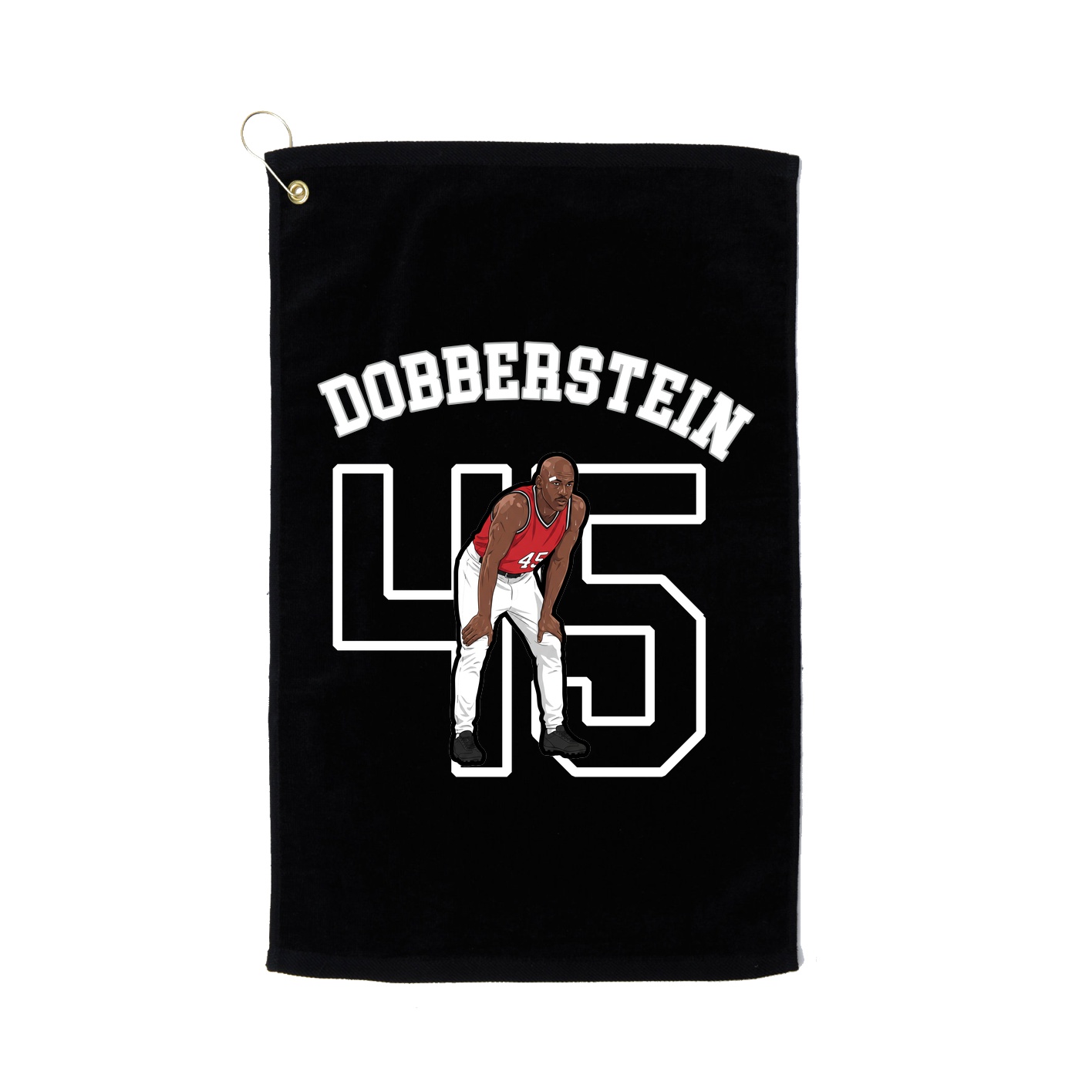 Golf Towel — Shirsey Arch in Black