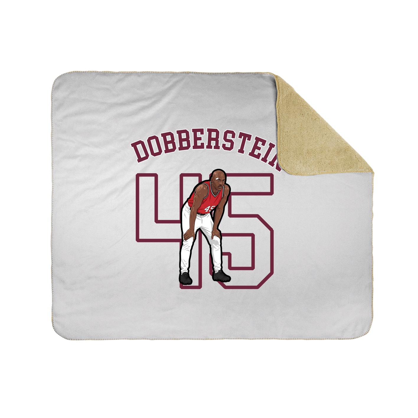 Throw Blanket — Shirsey Arch in White