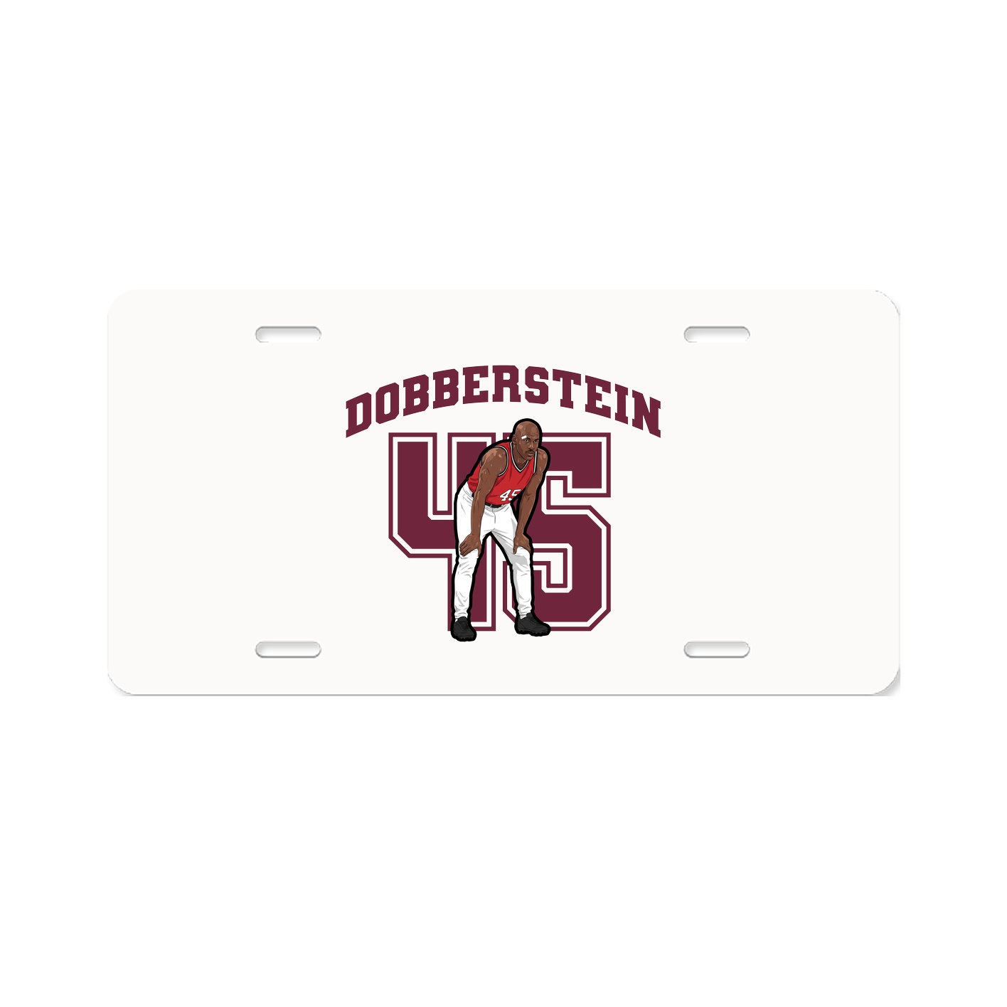 License Plate — Number in Classic