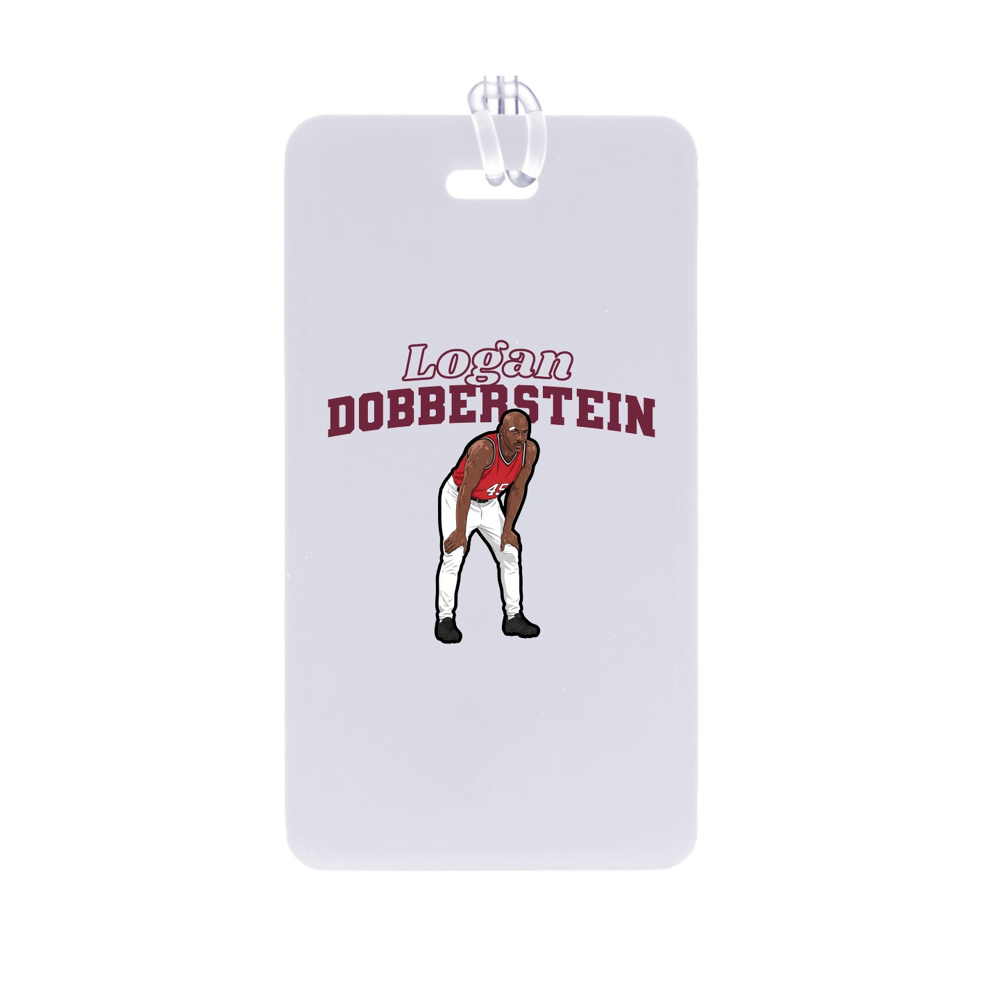 Bag Tag — Name Arch in Classic