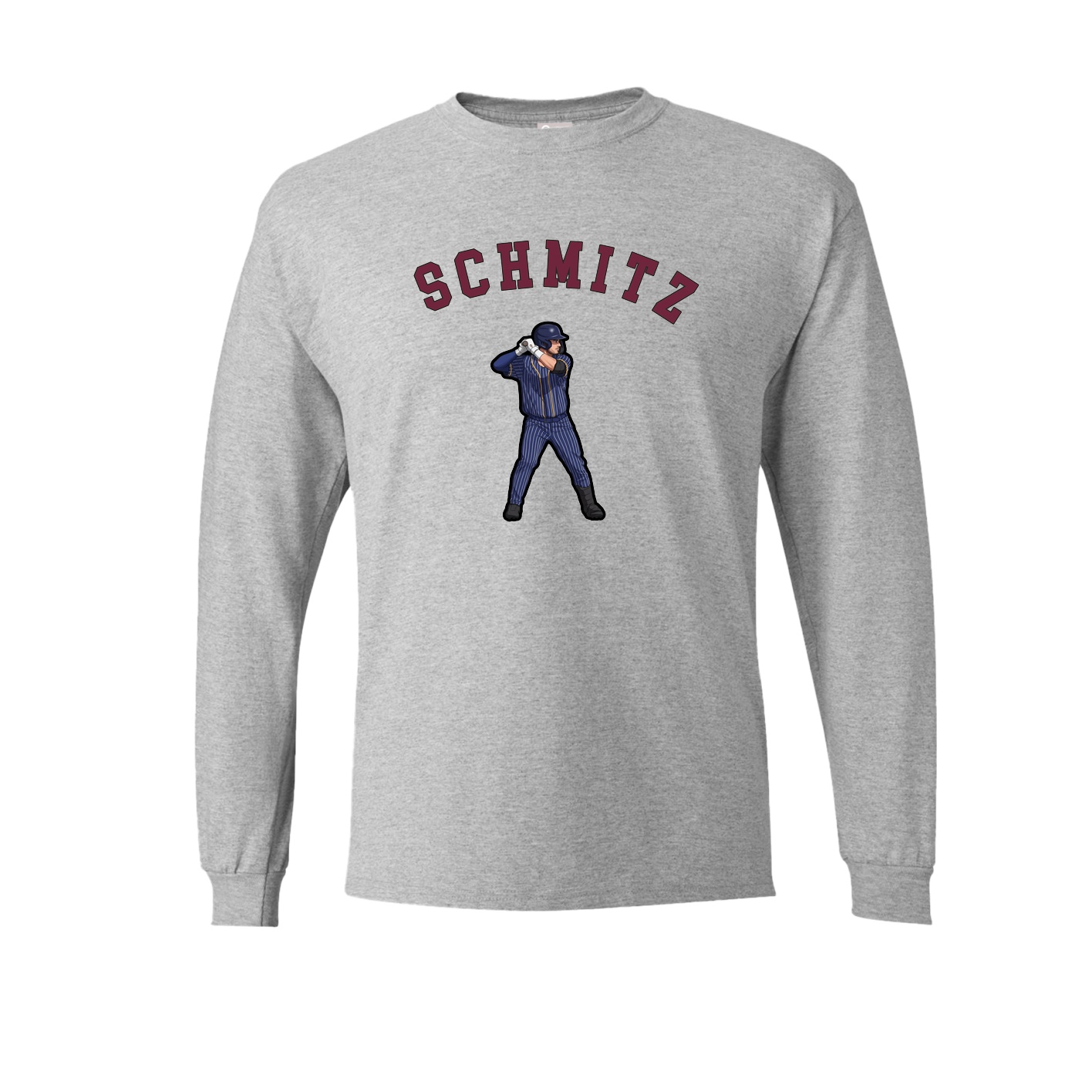 Long Sleeve Tee — Shirsey Arch in Grey