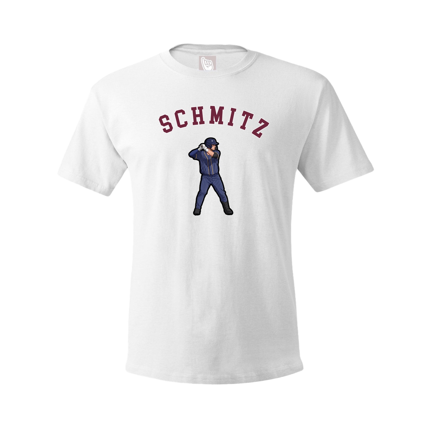 Youth Tee — Shirsey Arch in White