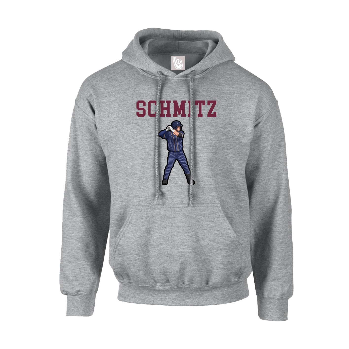Hoodie — Shirsey in Grey