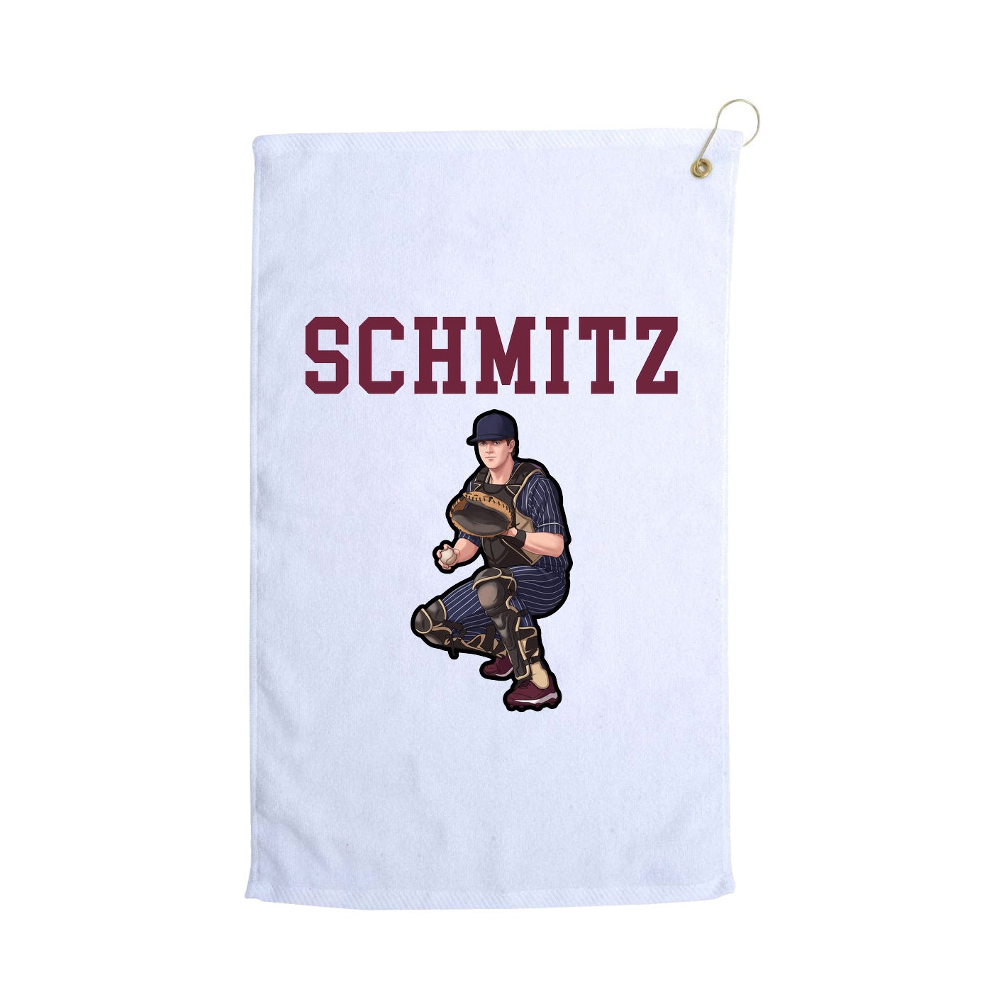 Golf Towel — Shirsey in White
