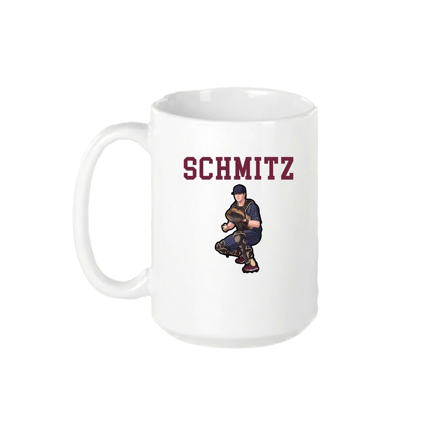 15oz Coffee Mug — Shirsey in White