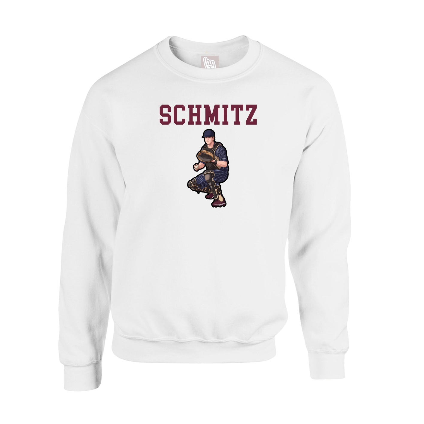 Fleece Crew — Shirsey in White