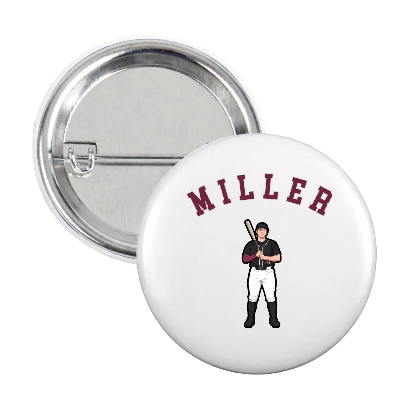 Game Day Button — Shirsey Arch in White