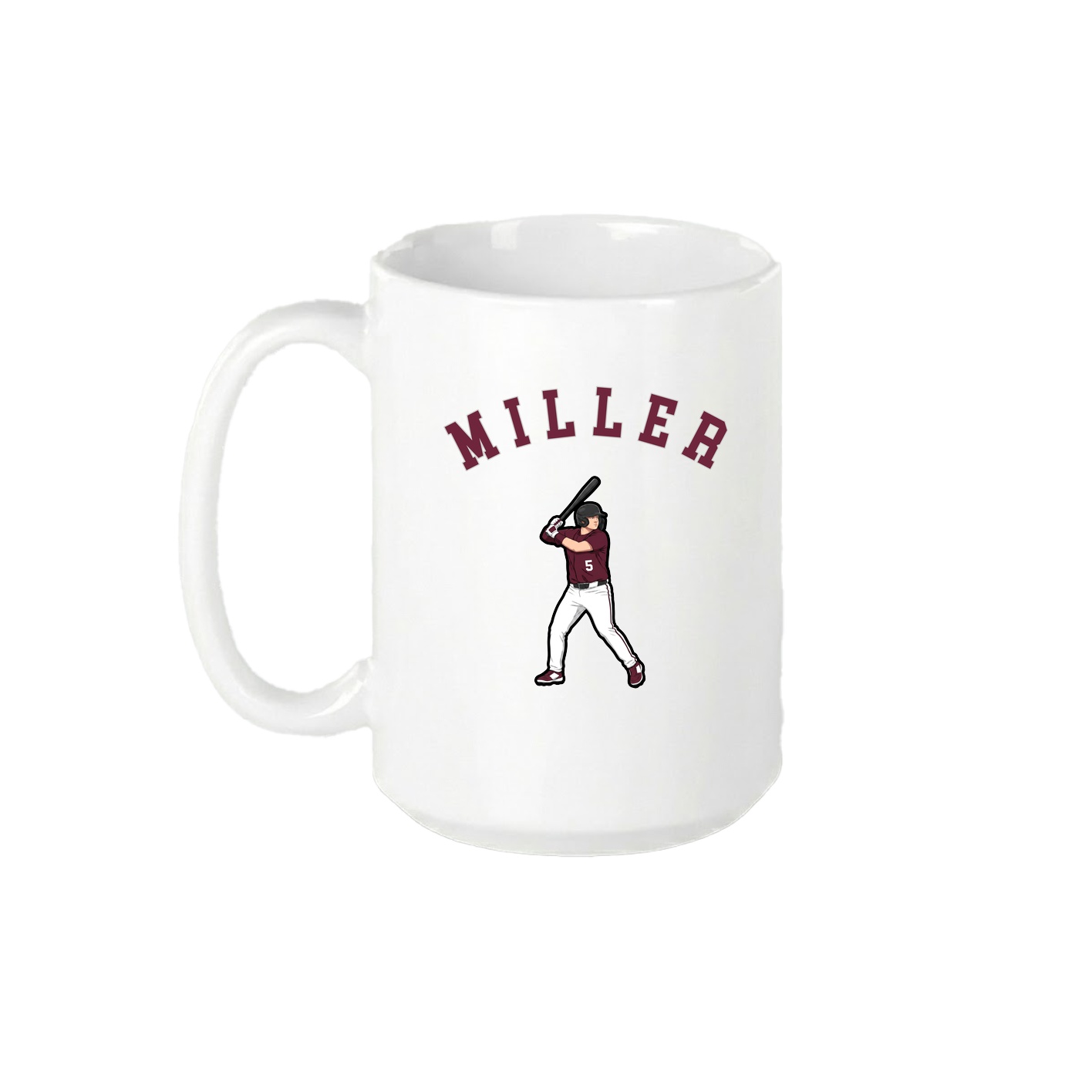 15oz Coffee Mug — Shirsey Arch in White
