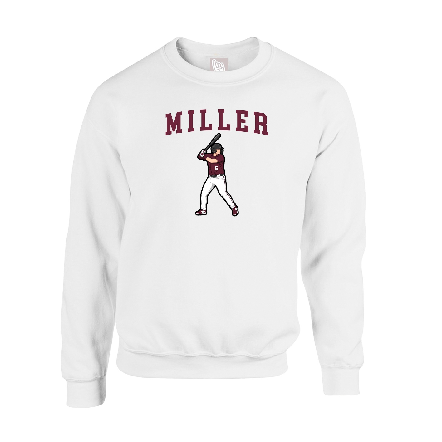 Fleece Crew — Shirsey in White