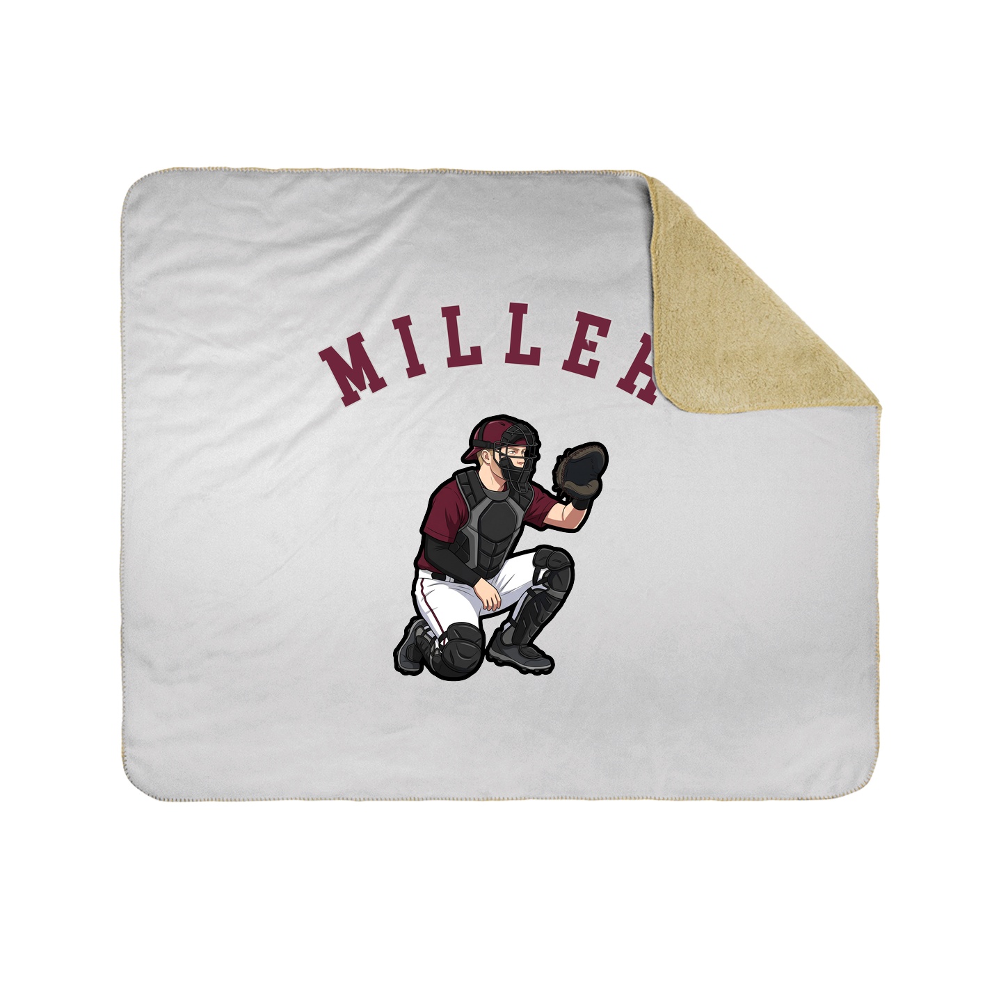 Throw Blanket — Shirsey Arch in White