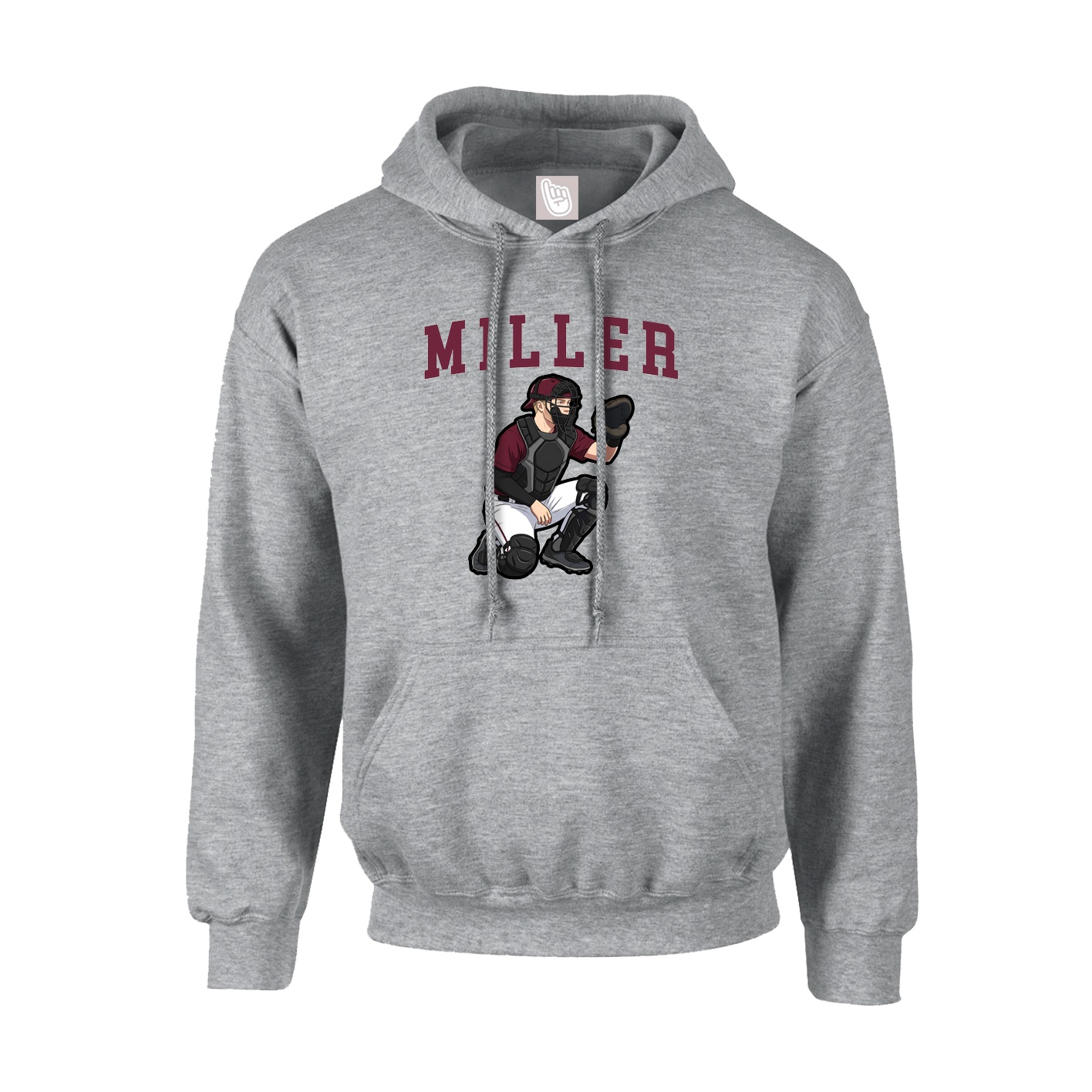 Hoodie — Shirsey in Grey