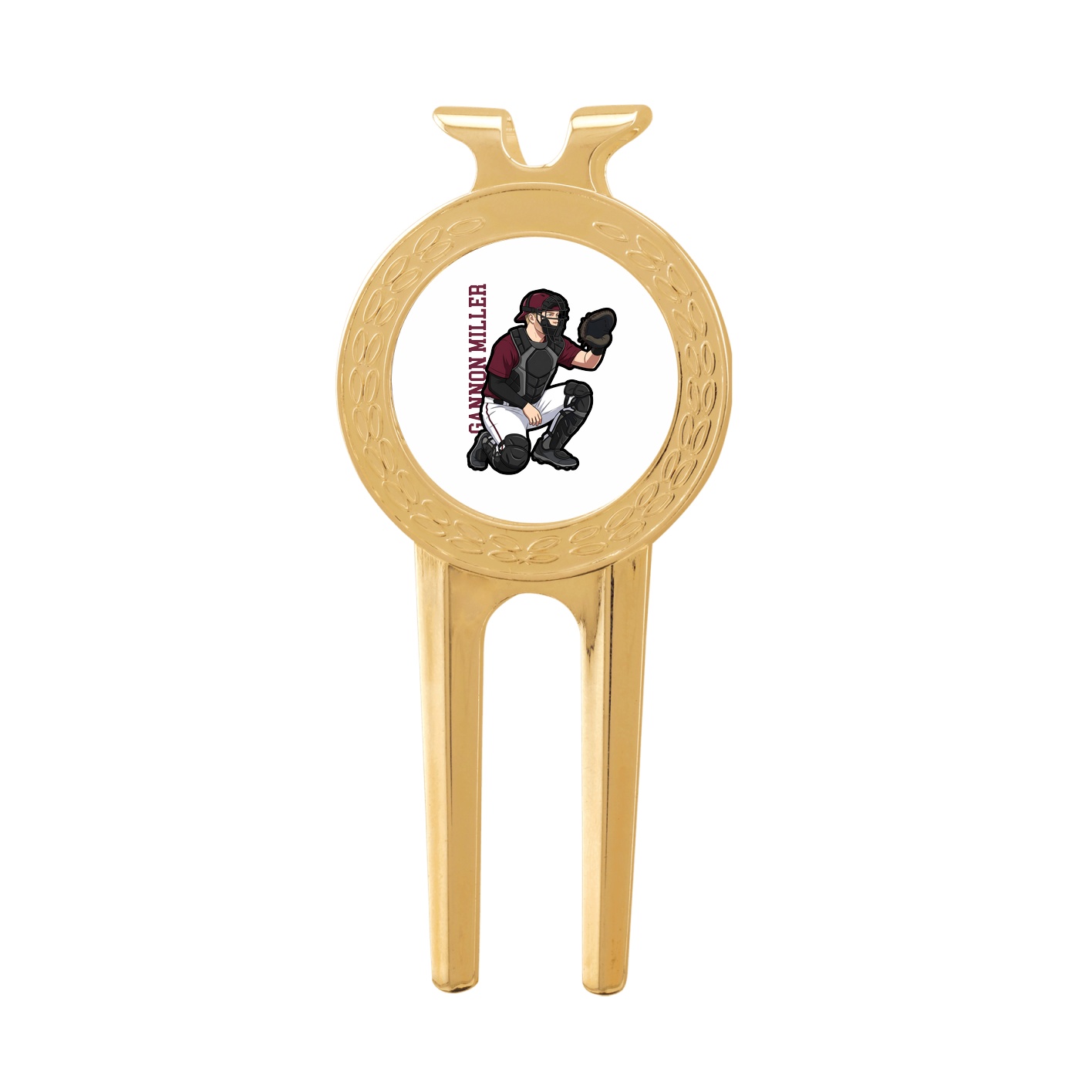 Divot Tool with Ball Marker — Name Vertical in Classic