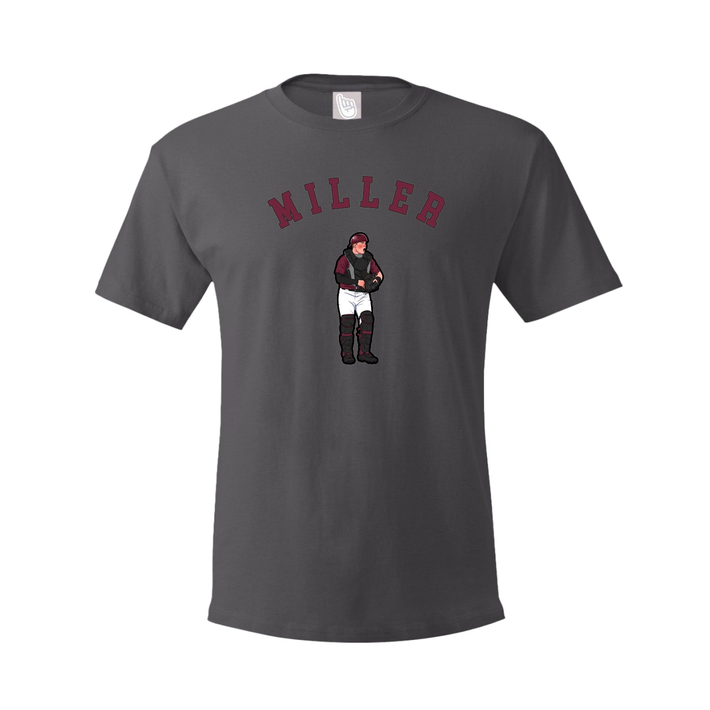 Youth Tee — Shirsey Arch in Grey