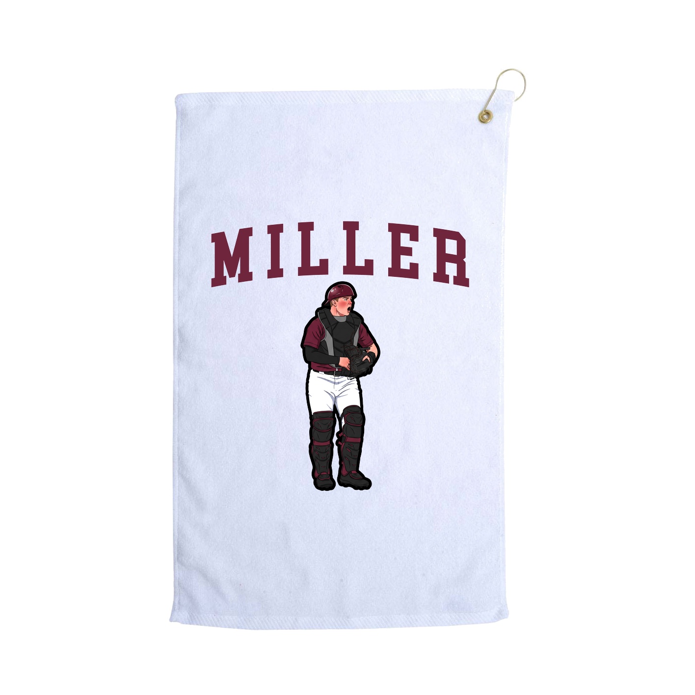 Golf Towel — Shirsey in White