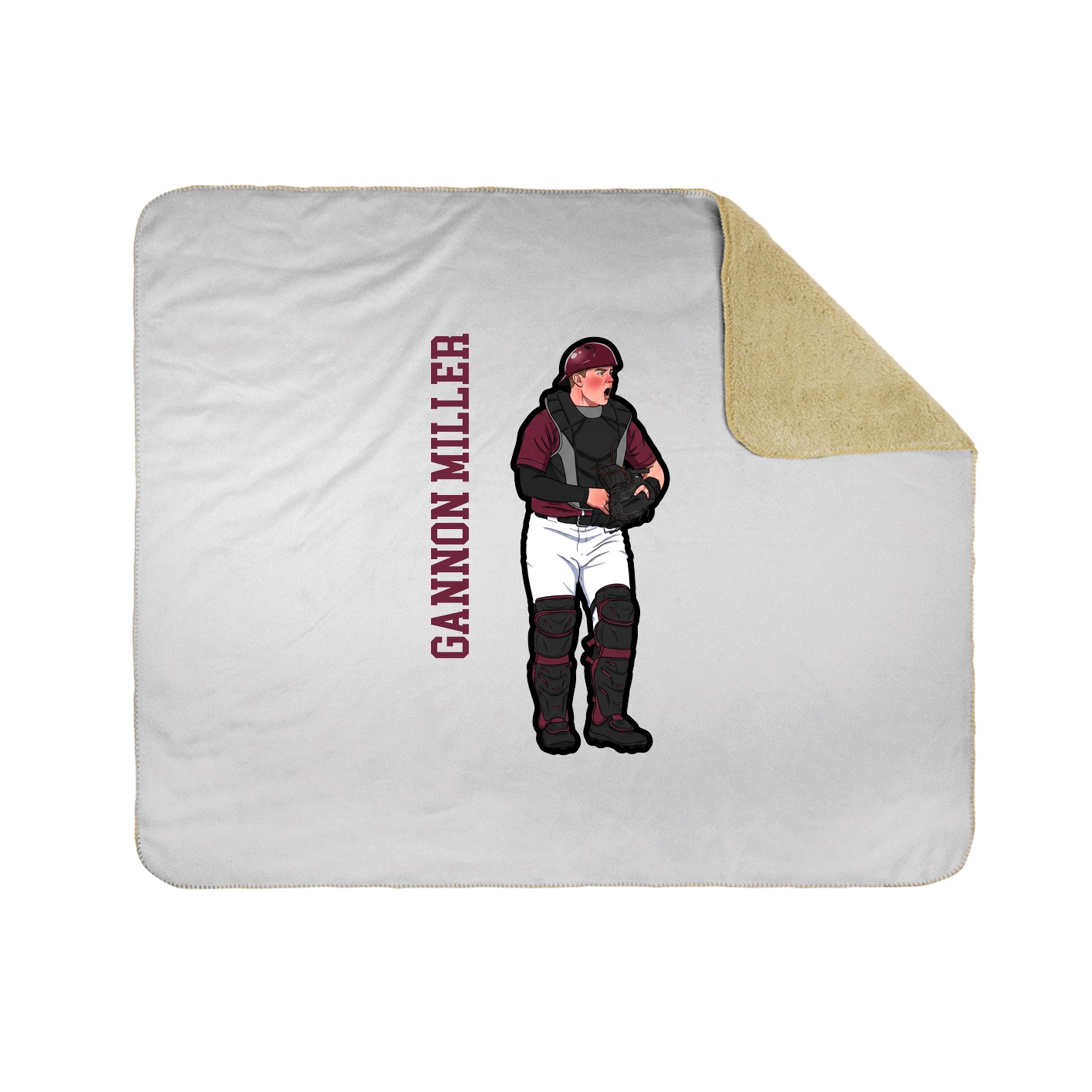 50x60 Sherpa Lined Throw Blanket