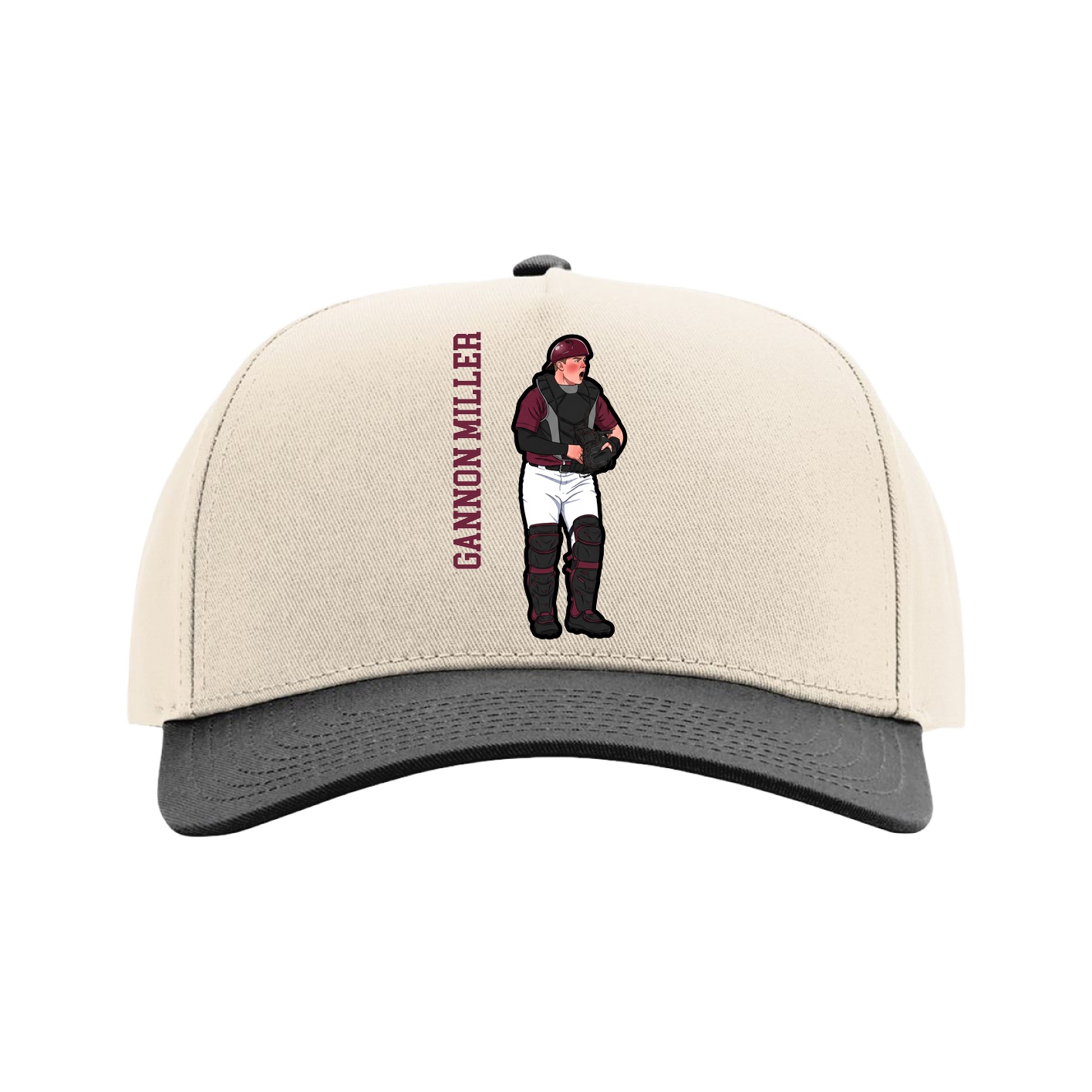 Full Fabric Five-Panel Champ Cap