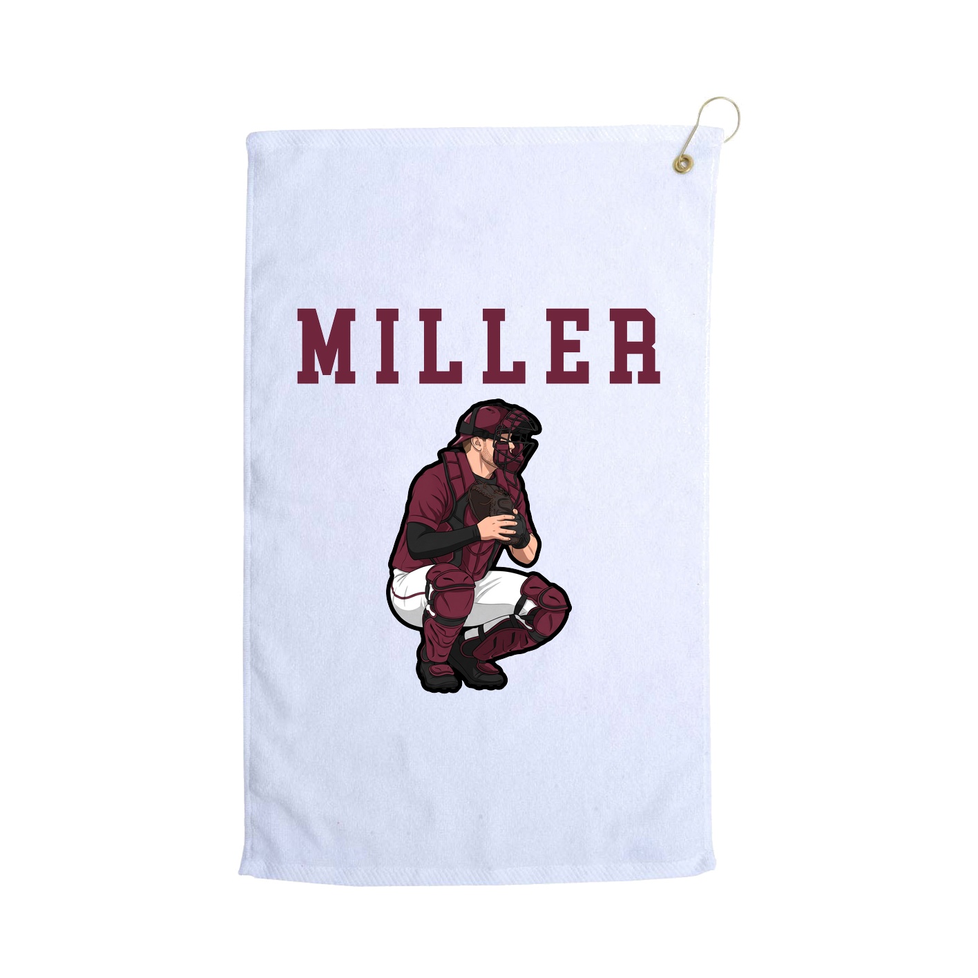 Golf Towel — Shirsey in White