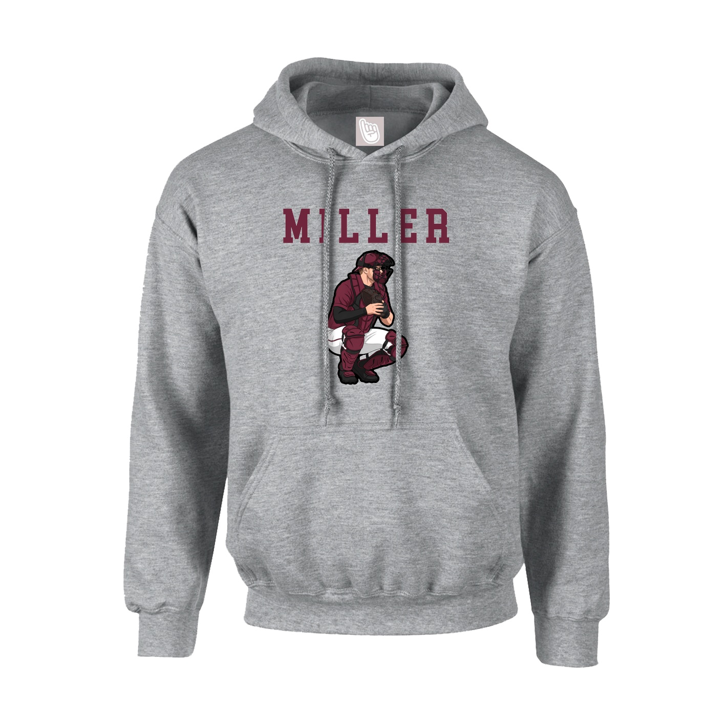 Hoodie — Shirsey in Grey