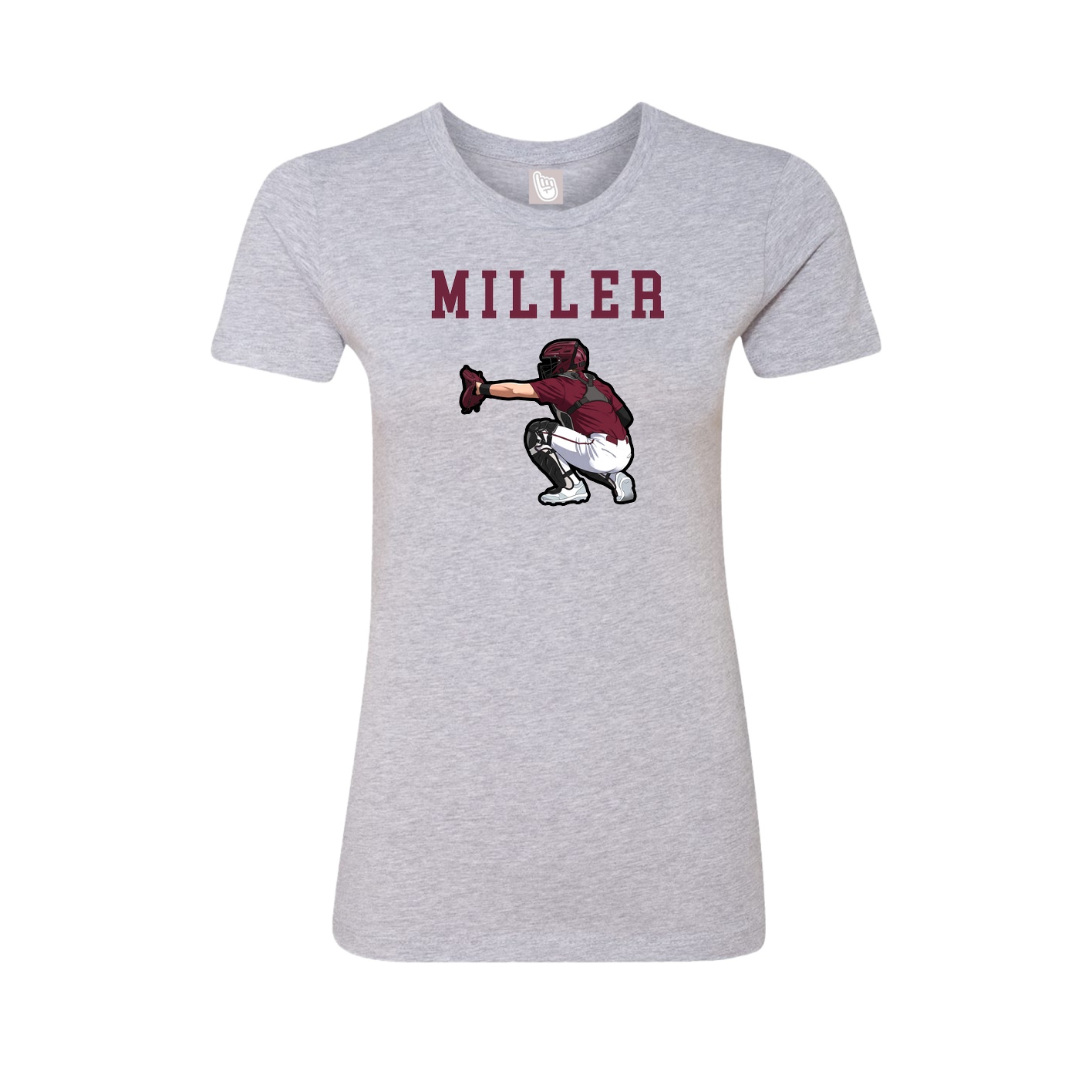 Fitted Women's Tee — Shirsey in Grey
