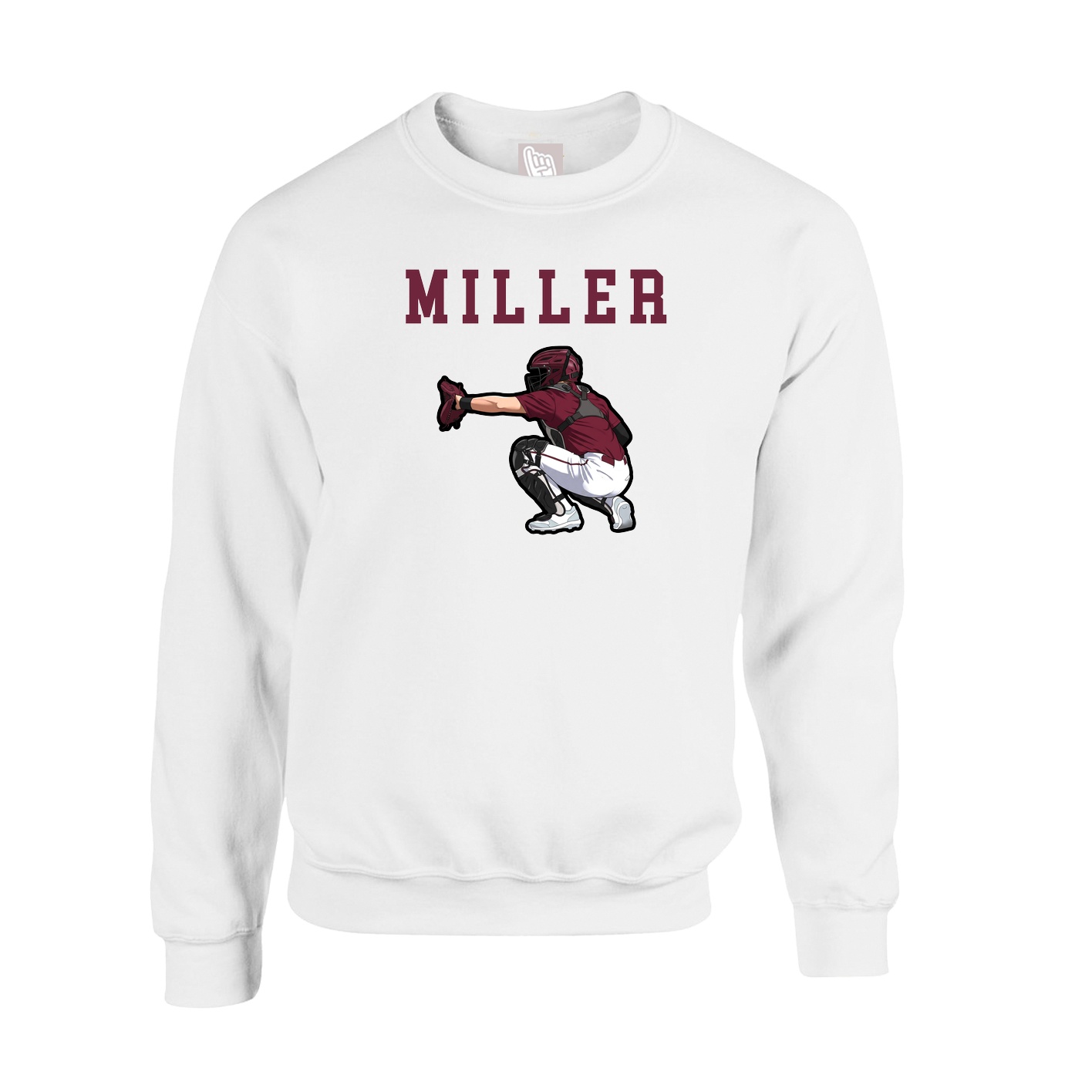 Fleece Crew — Shirsey in White