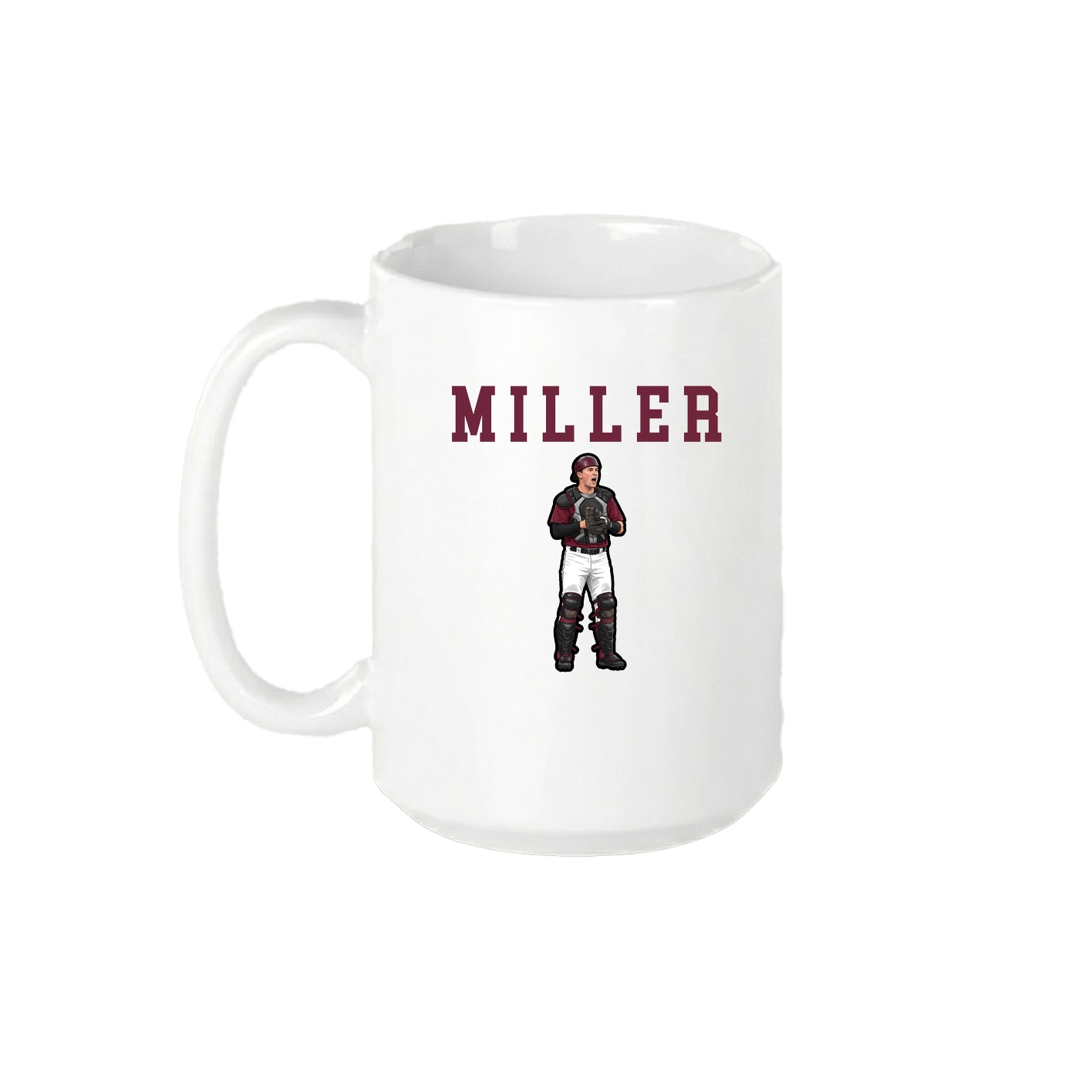 15oz Coffee Mug — Shirsey in White
