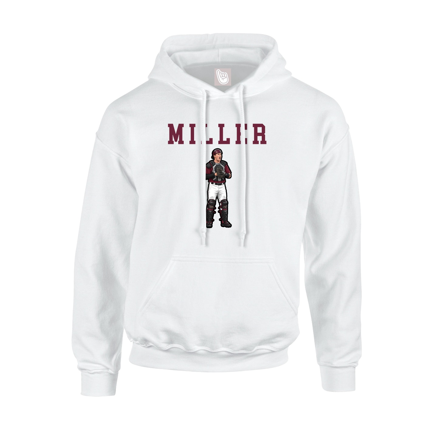 Youth Hoodie — Shirsey in White
