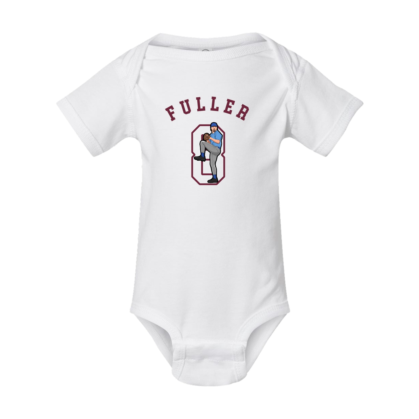 Baby Onesie — Shirsey Arch in White