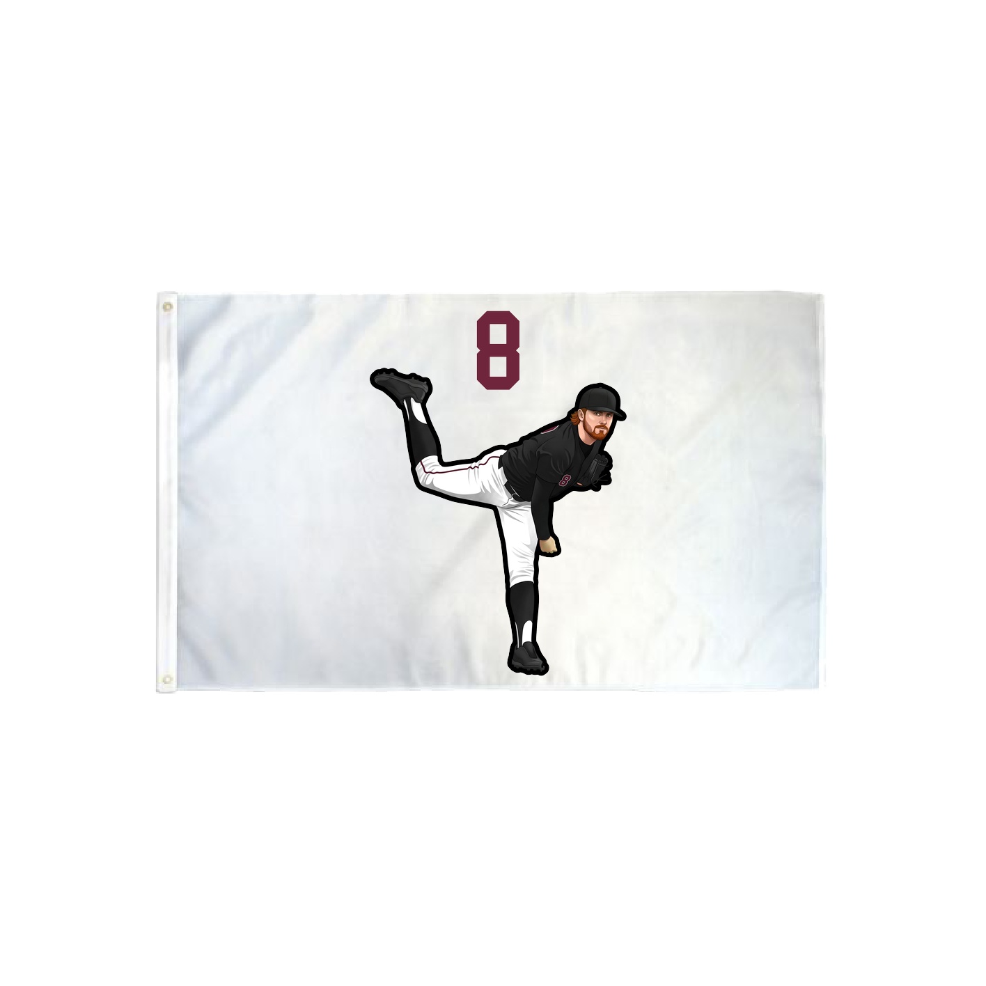 3x5 Flag — Number Top in Classic