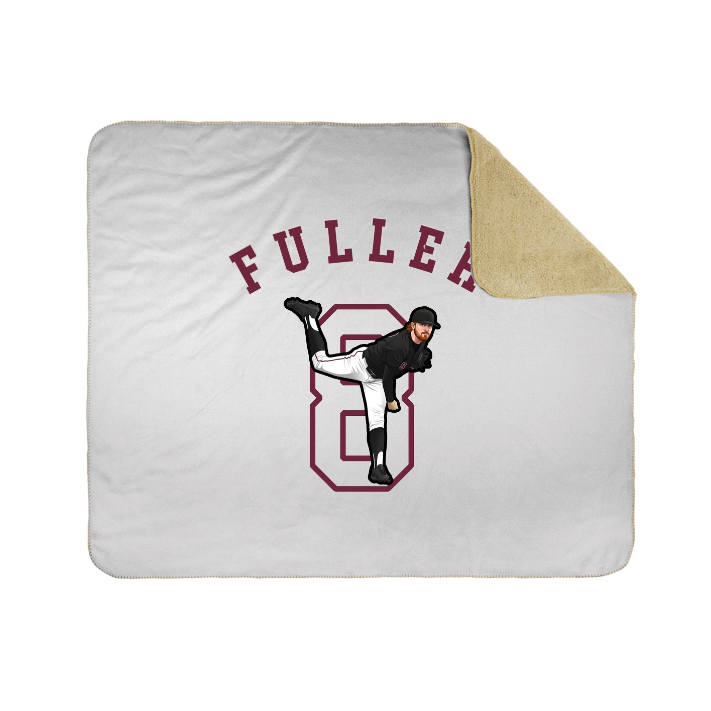Throw Blanket — Shirsey Arch in White