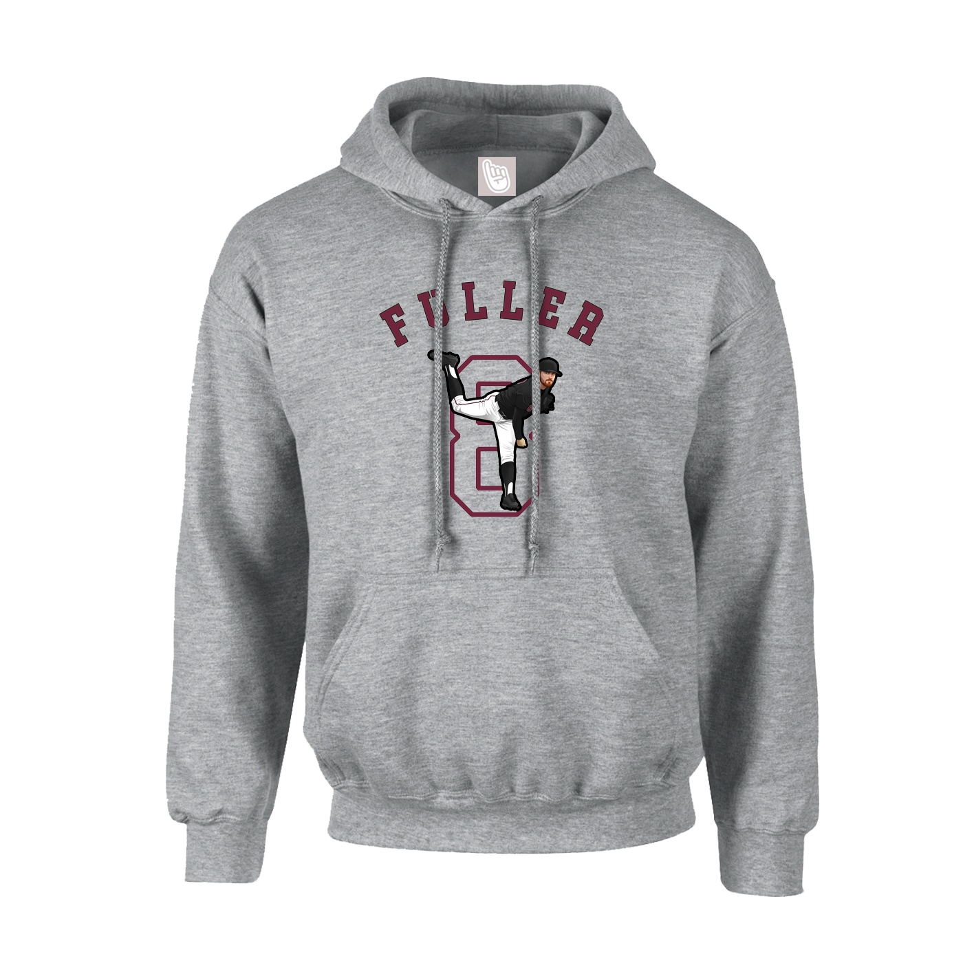 Hoodie — Shirsey Arch in Grey