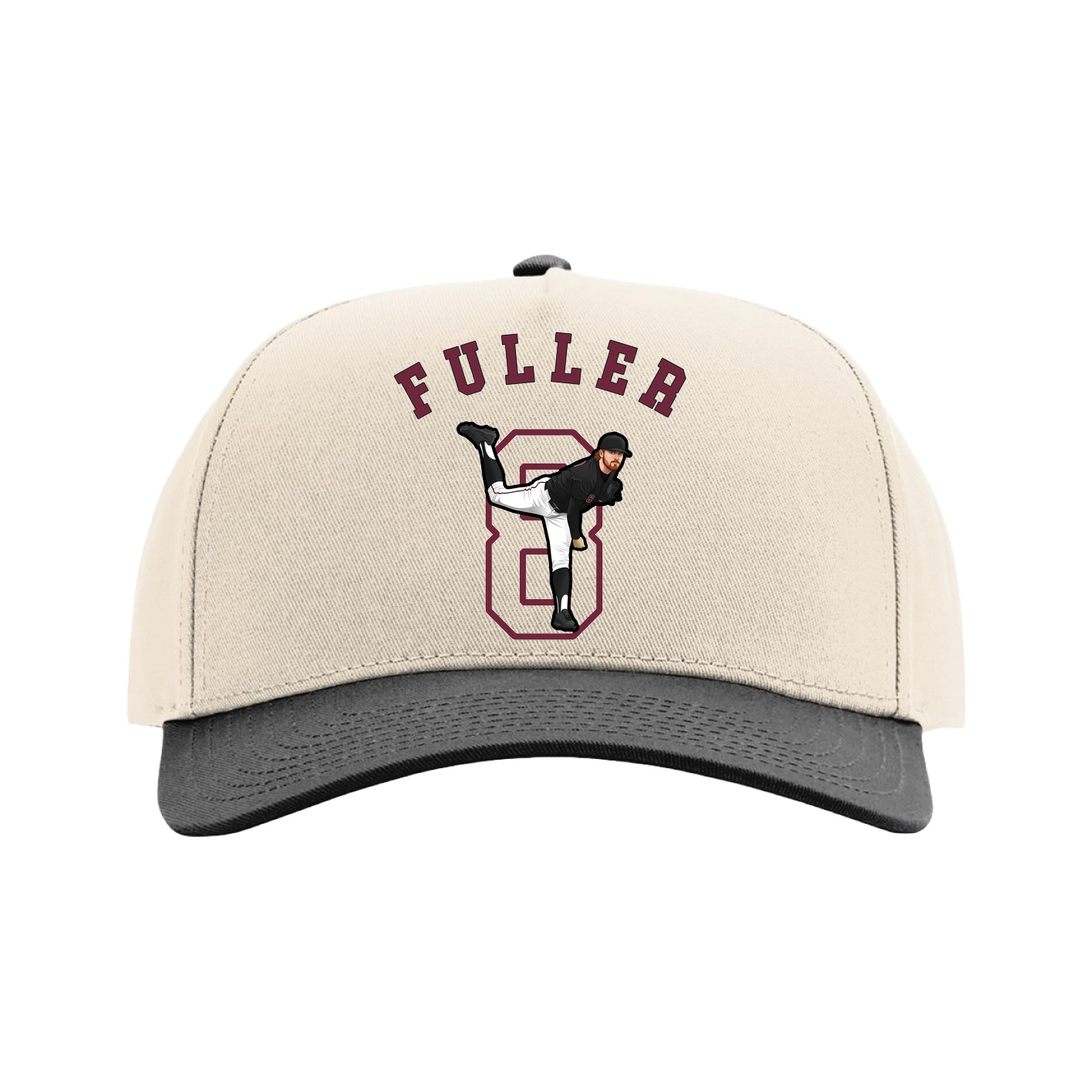 Full Fabric Five-Panel Champ Cap