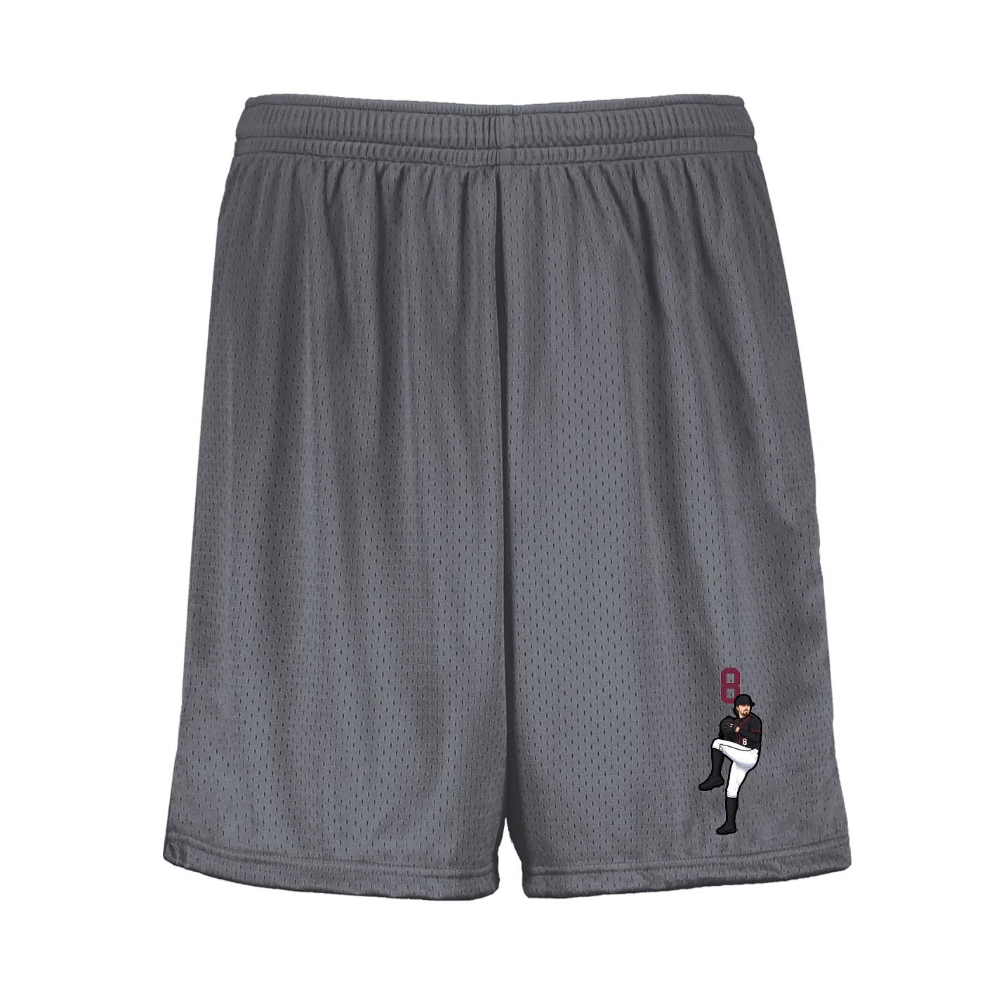 Shorts — Number Top in Grey