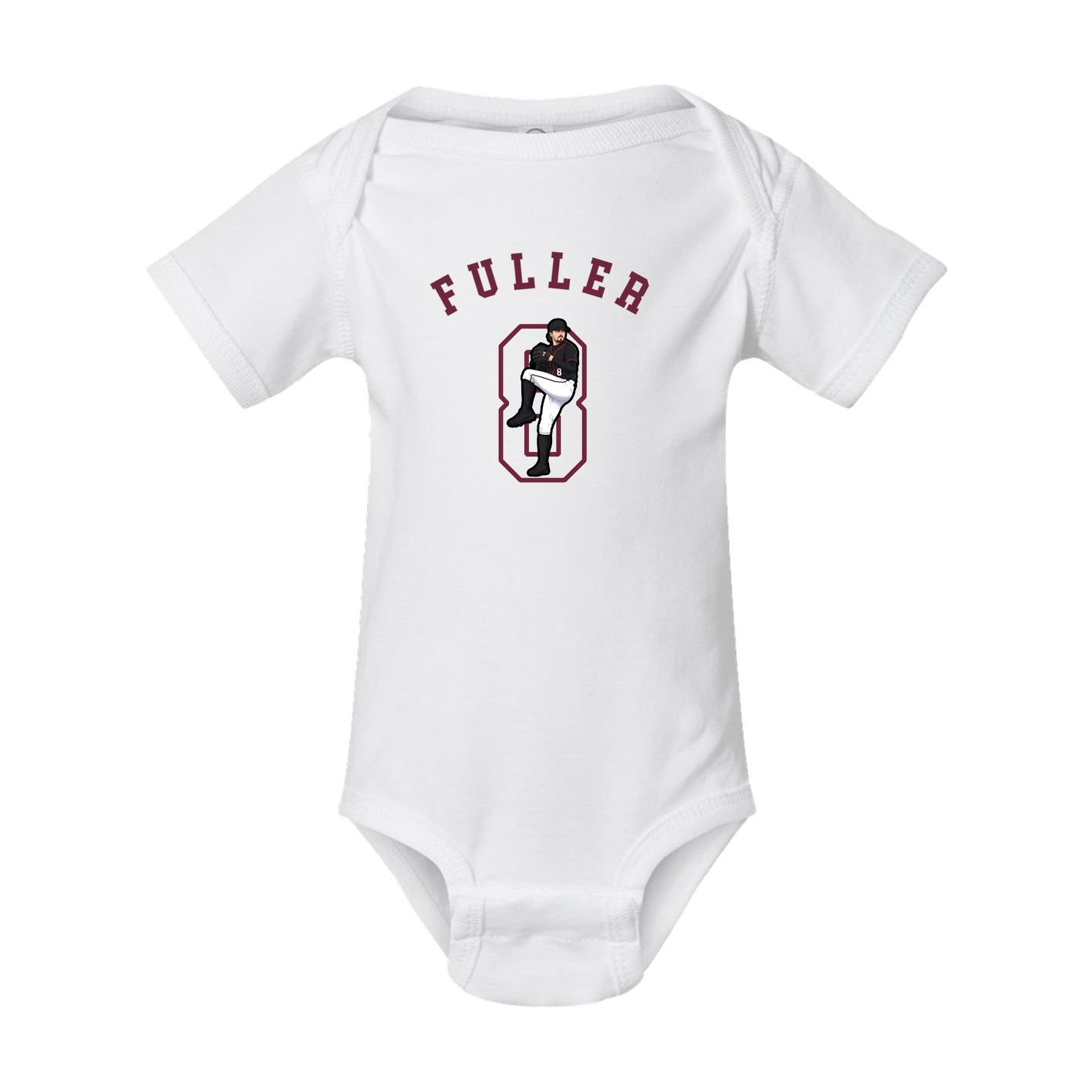 Baby Onesie — Shirsey Arch in White