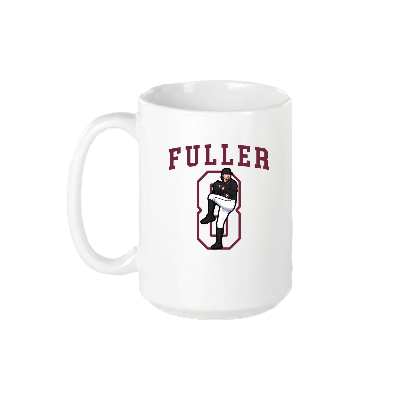 15oz Coffee Mug — Shirsey in White